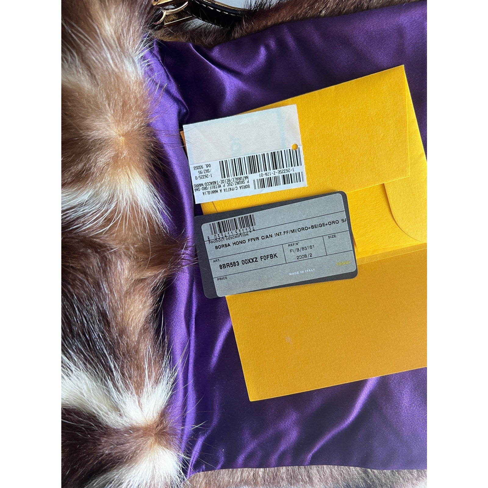 Fendi Skunk Mamma Size Baguette Bag - Luxury Designer Handbag for Women, Perfect for Parties, Date Nights & Special Occasions