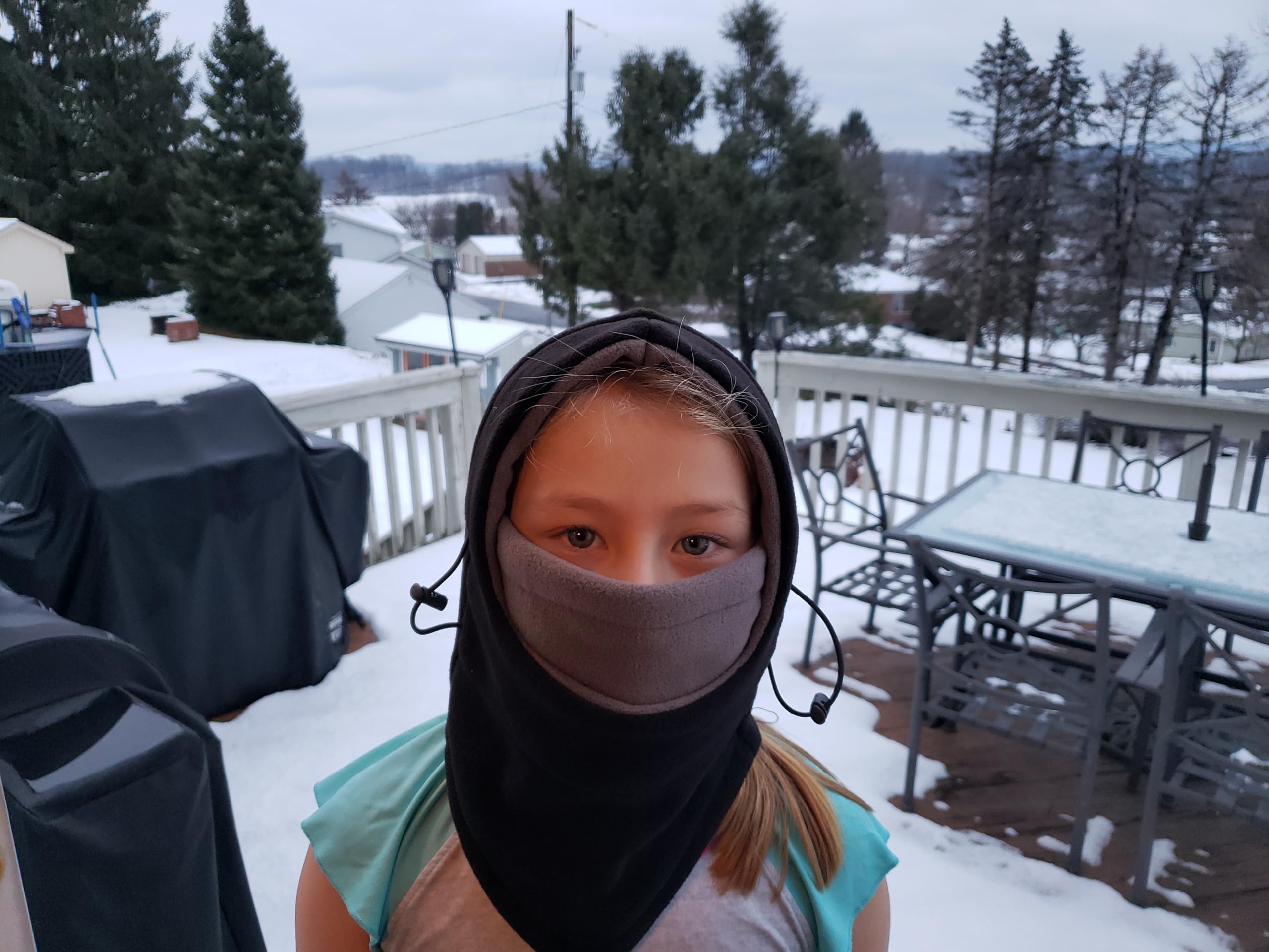 Jastore Kids Winter Balaclava Ski Mask - Windproof Cold Weather Face Mask & Neck Warmer for Boys & Girls - Perfect for Skiing, Snowboarding, and Outdoor Winter Activities