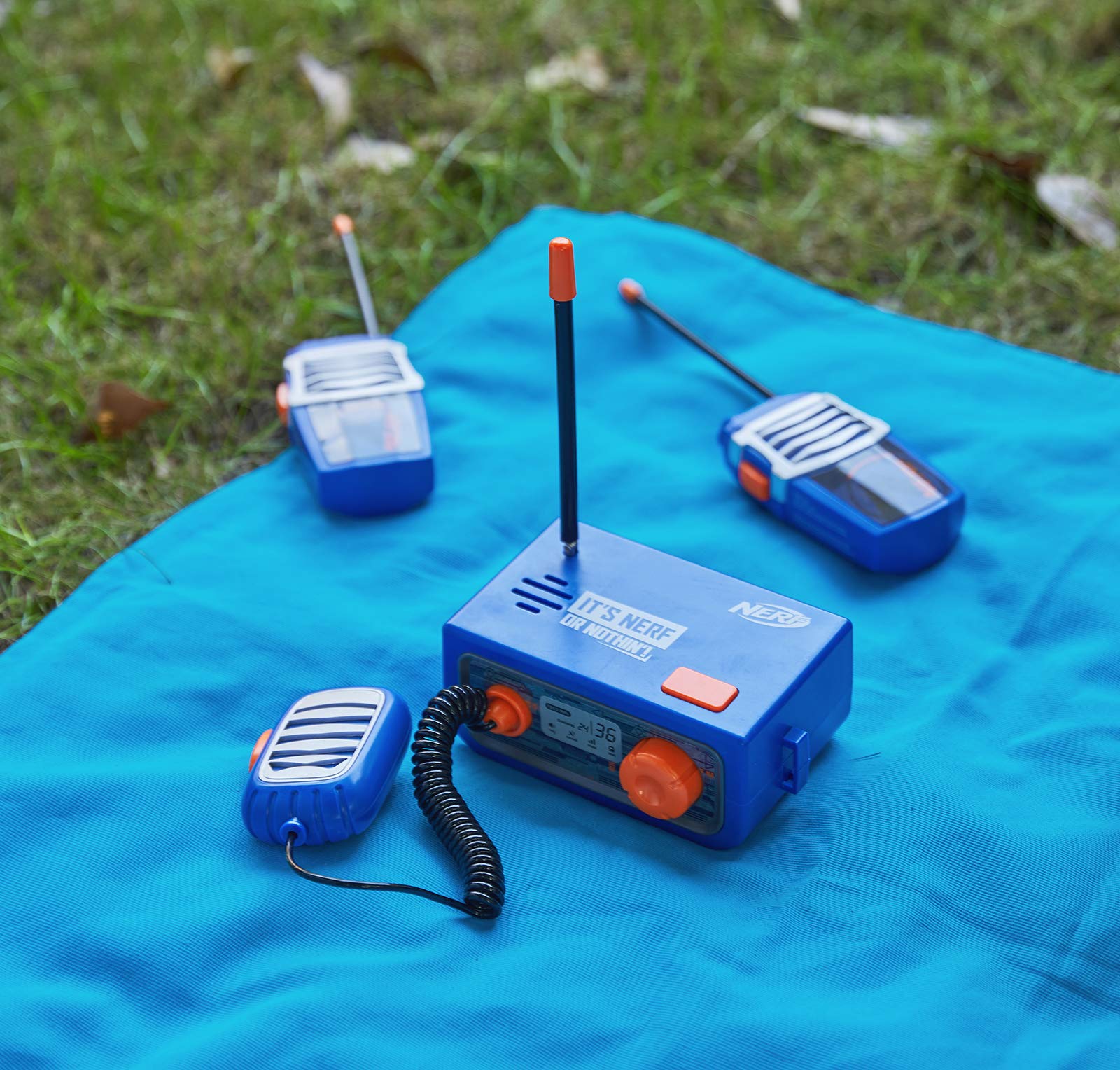 3-Piece Walkie Talkie Set for Kids & Adults - Long Range Two-Way Radios with Volume Control - Durable Outdoor Communication Gear for Camping, Hiking & Family Adventures