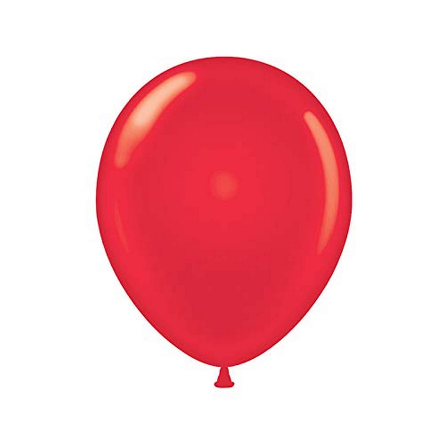 Tuf-Tex 5 Inch Red Latex Balloons - Premium Quality Party Decorations for Birthdays, Weddings & Celebrations