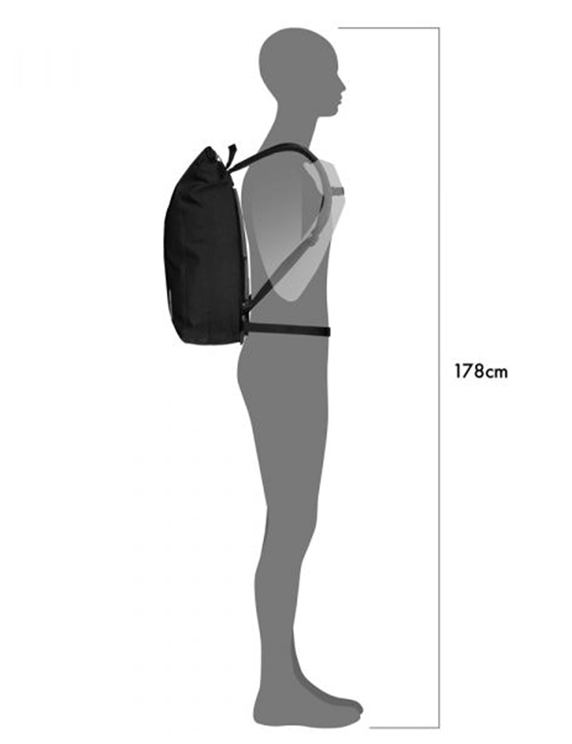 Ortreve OR-R4020 Waterproof Laptop Backpack for Men & Women - Durable Travel Backpack with USB Charging Port, Black - Perfect for Work, School, College and Outdoor Adventures