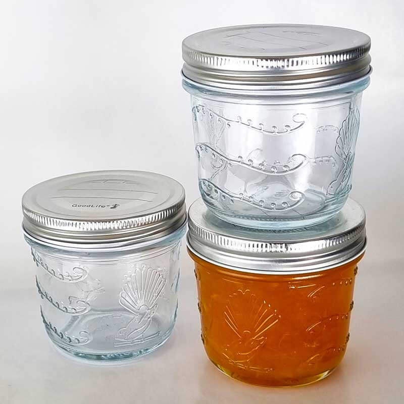 250ml Glass Jars with Airtight Metal Screw Top Lids - Set of 3, 6 or 12 (BPA-Free) - Perfect for Food Storage, Spices, Homemade Jams & DIY Crafts - Starting at $15.65
