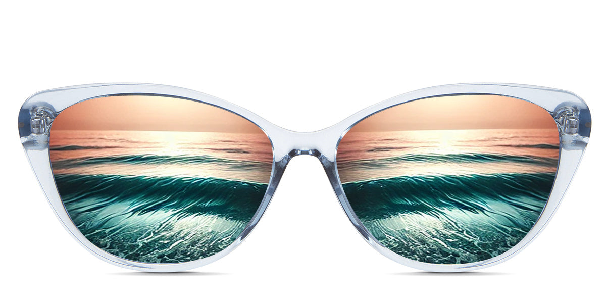 Amber Women's Prescription Sunglasses - UV Protection, Stylish & Comfortable for Driving, Outdoor Activities & Fashion