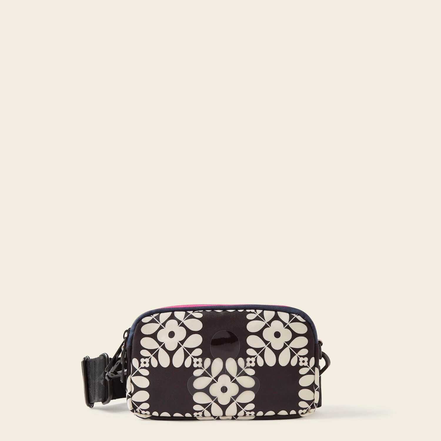 Trendy Lattice Flower Tile Onyx Crossbody Bag - Stylish & Durable for Women | Perfect for Travel, Shopping & Everyday Use