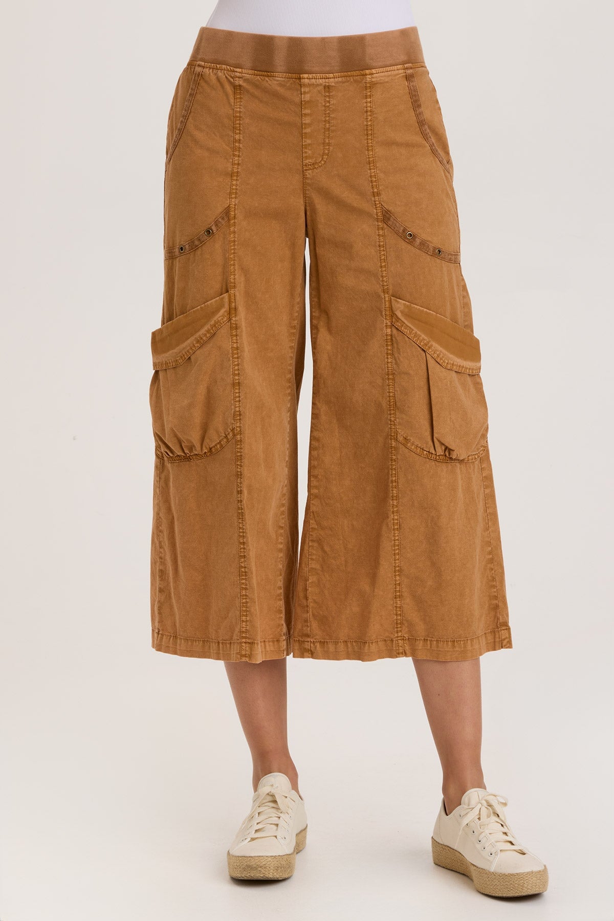 Vintage Faulkner Crop Distress Wash Copper Jeans - High Waisted Women's Denim Pants for Casual Wear & Street Style Fashion