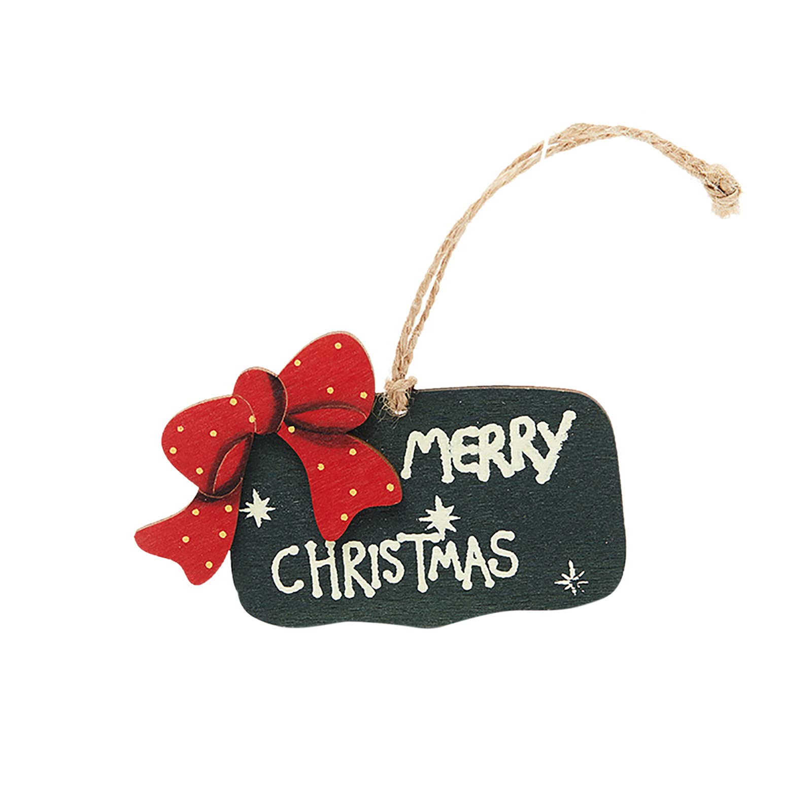 Christmas Tree Pendant Ornaments - White Holiday Decor for Windows, Kitchen Wall & Home - Perfect for Christmas Gifts, Crafts & Festive Decorations