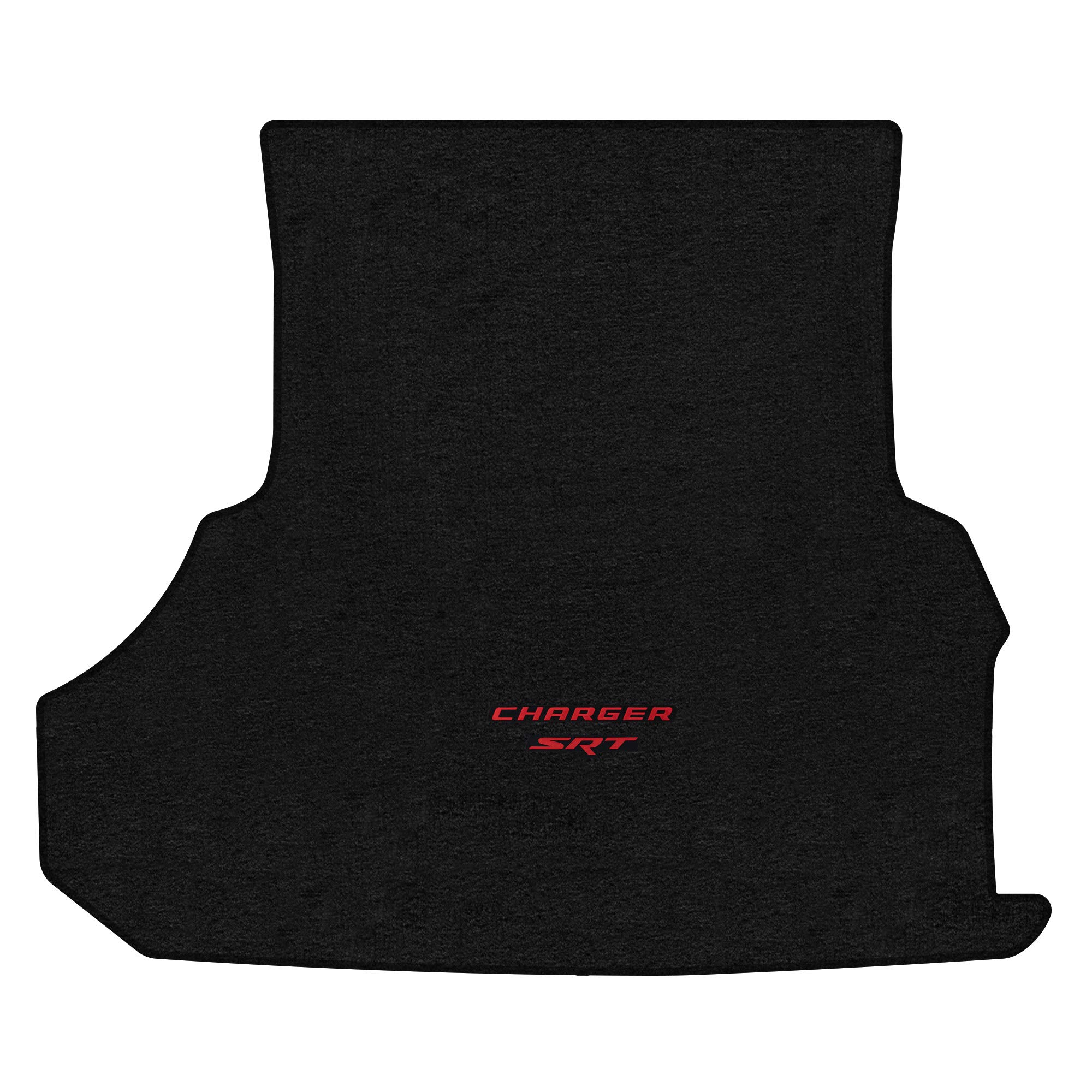Premium Custom-Fit Carpeted Floor Mats for Dodge Charger 2013-2024 | Luxury Car Floor Liners | Charcoal & Red SRT Design | Perfect for Daily Commute & Road Trips