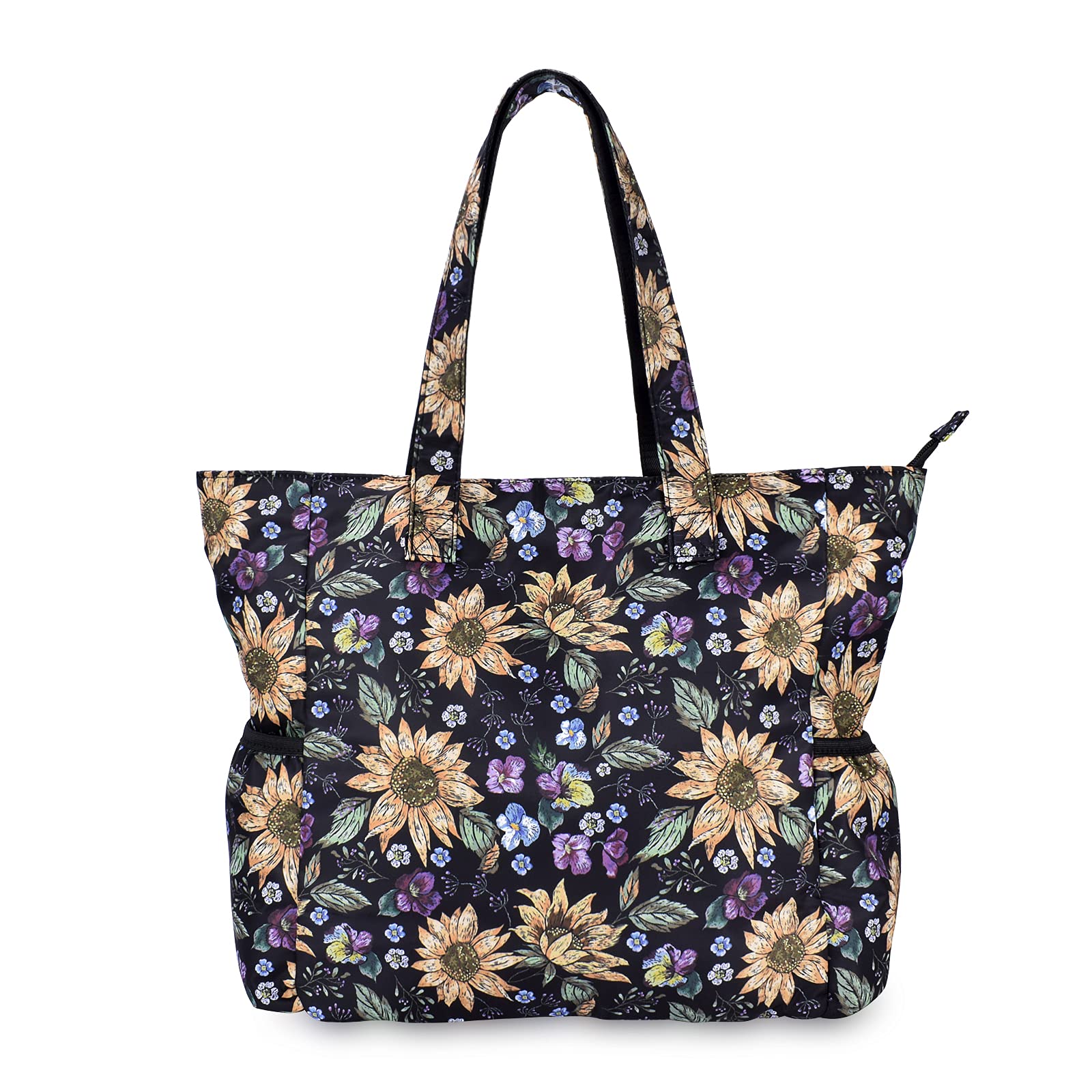 CLOUDMUSIC Large Waterproof Shoulder Tote Bag for Women - Perfect for Nurses, Teachers, Work, Gym, Travel & Beach | Spacious Multipurpose Carryall for Everyday Use