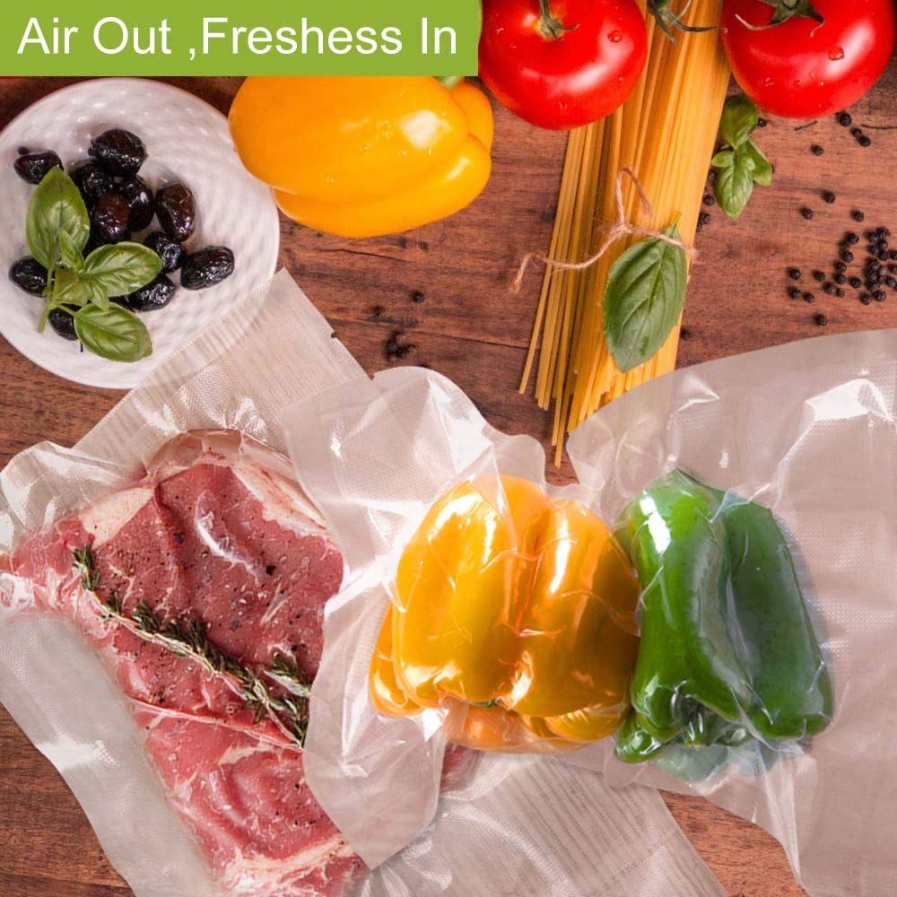 VacYaYa 8 Pack Vacuum Sealer Bags Rolls - 8