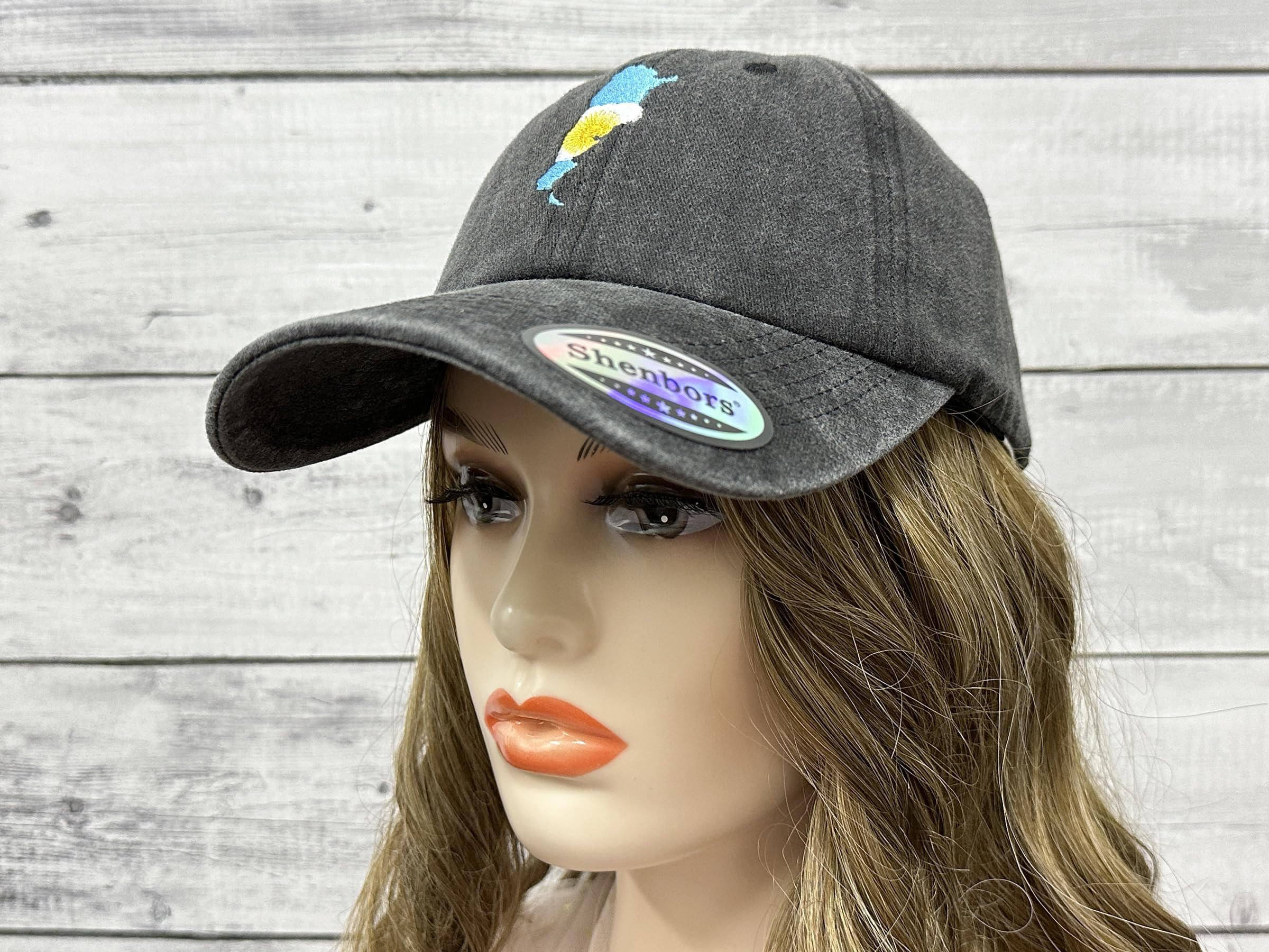 USA State City Flag Hats - Patriotic Outdoor Sports Gear