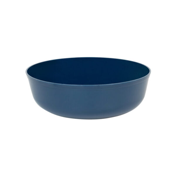 Premium 16 oz Navy Blue Round Plastic Soup Bowls - Set of 10, Durable & Stylish for Restaurants, Catering, and Home Use - Perfect for Soups, Salads, Cereals, and Party Serving
