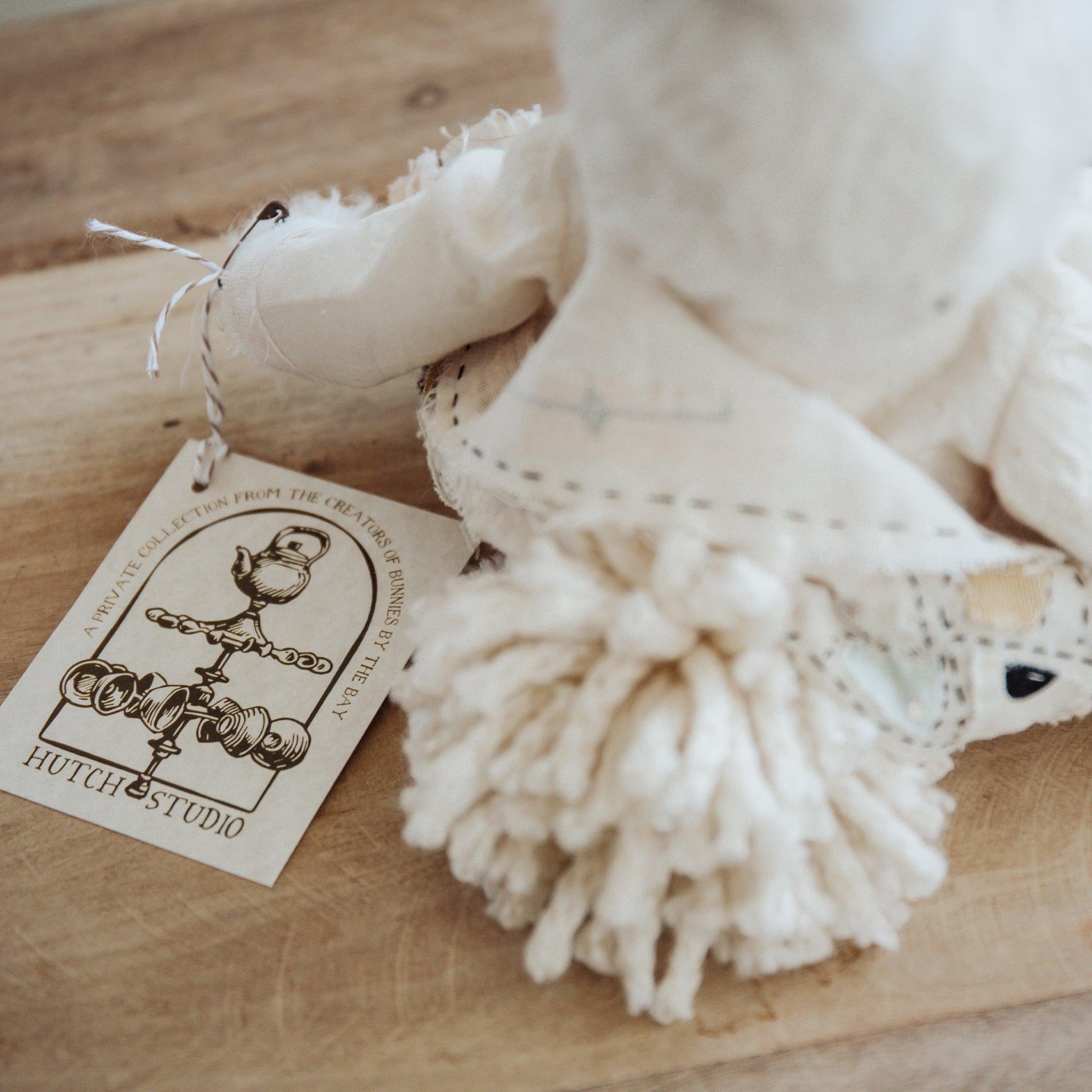 Handmade Jackie Rabbit Figurine - Unique Handcrafted Home Decor for Easter, Spring & Nursery - Perfect Gift for Collectors & Animal Lovers