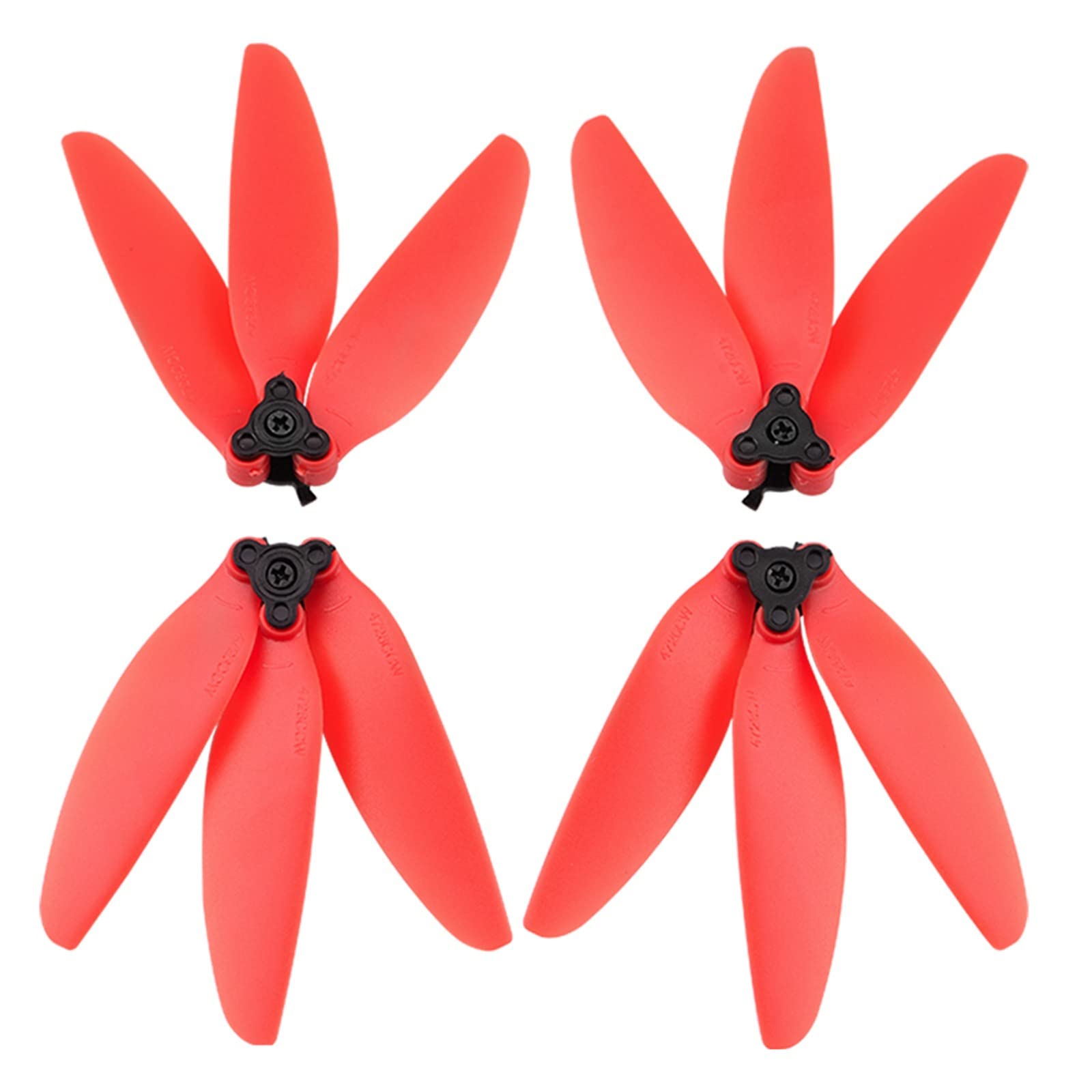 **Air Pix Drone Camera Replacement Propellers – 4pcs Low Noise Quick Release Blades Compatible with DJI Mavic Mini – Durable & High-Performance Drone Accessories for Adults (Red) – Perfect for Aerial Photography, Travel & Outdoor Adventures**