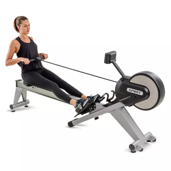 Spirit CRW800 Rowing Machine for Home Gym - Premium Indoor Rower for Full Body Workout | Perfect for Cardio Training & Strength Building | Compact Design for Small Spaces