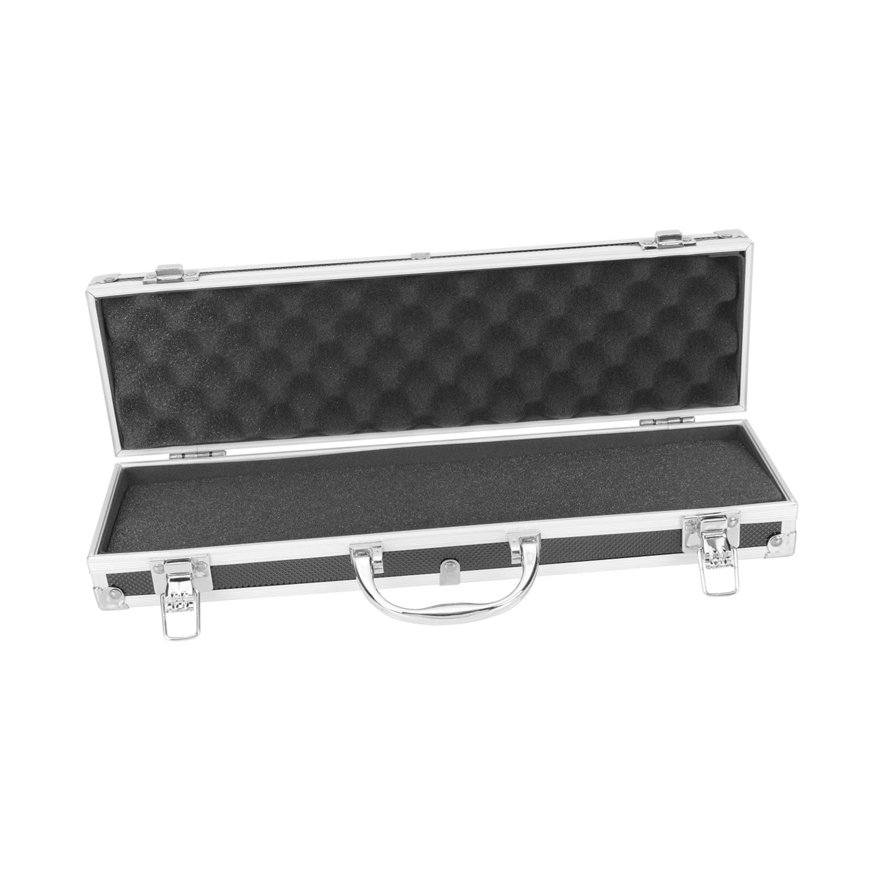 Shockproof Aluminum Tool Box - Portable Alloy Tool Storage Case for Equipment & Tools | Durable, Lightweight & Compact Design | Ideal for DIY, Auto Repair, Construction & Home Organization