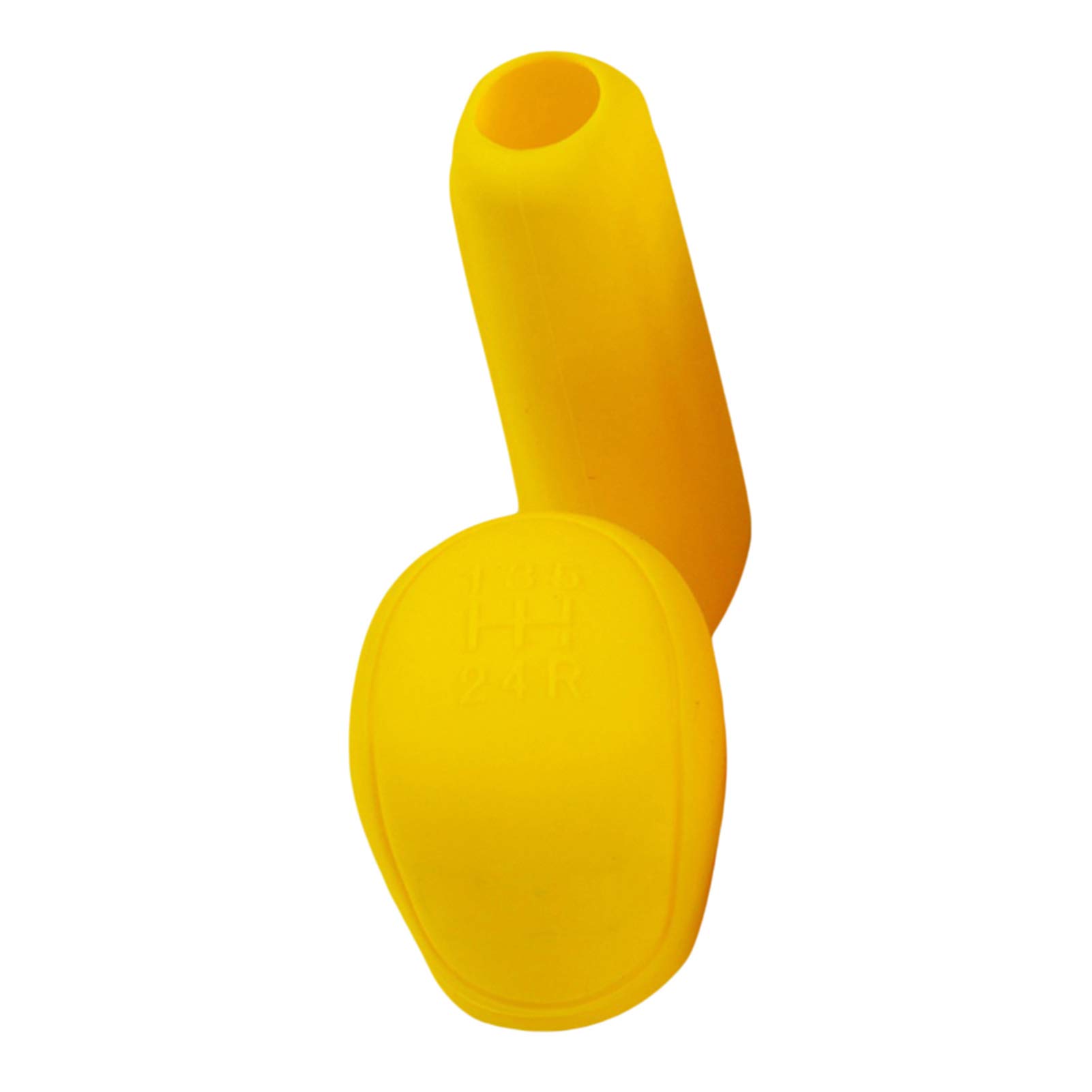 Premium Car Handbrake Cover & Gear Shift Sleeve - Soft, Durable Yellow Auto Accessories for Enhanced Vehicle Interior Styling - Perfect for Cars, SUVs and Trucks