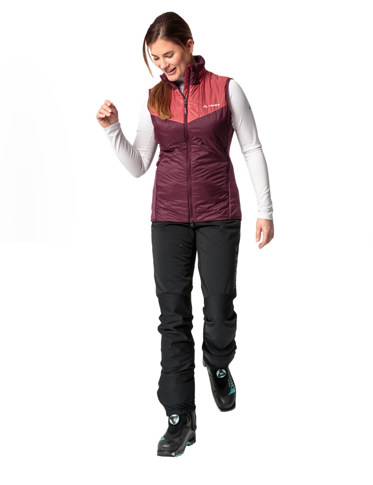 VAUDE Women's Sesvenna Vest IV Jacket – Lightweight Insulated Puffer Vest for Hiking, Running & Outdoor Activities