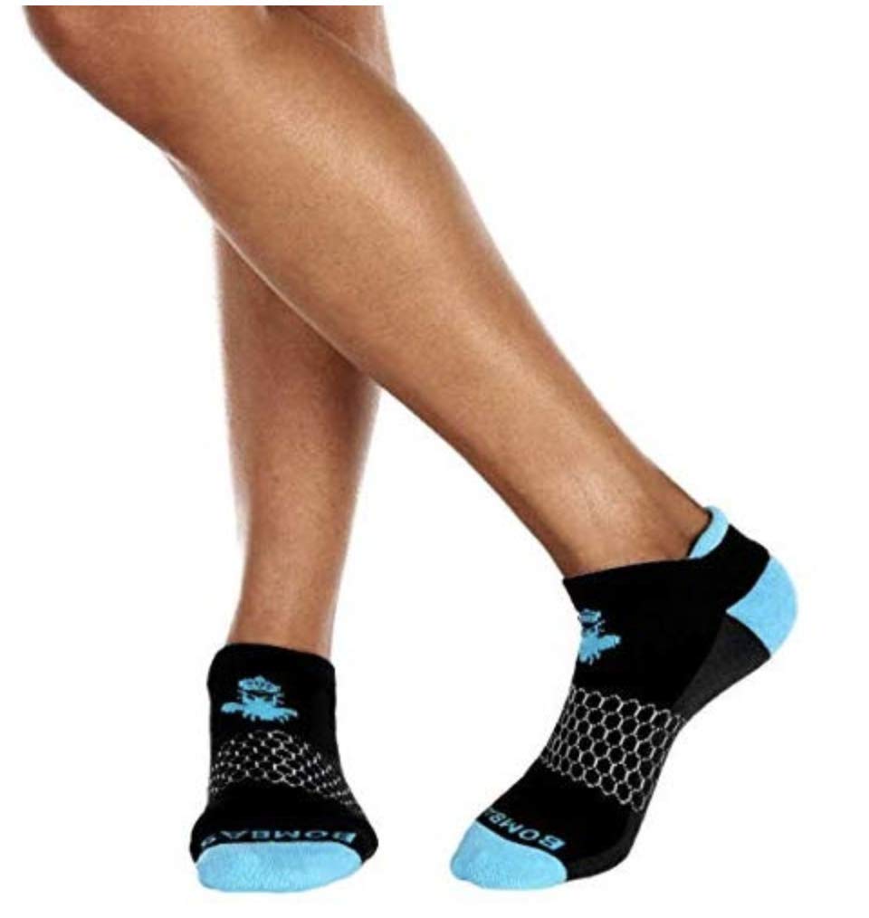 BOMBAS Women's Originals Ankle Socks - Comfortable & Breathable (Electric Blue, Medium) - Perfect for Running, Yoga & Everyday Wear