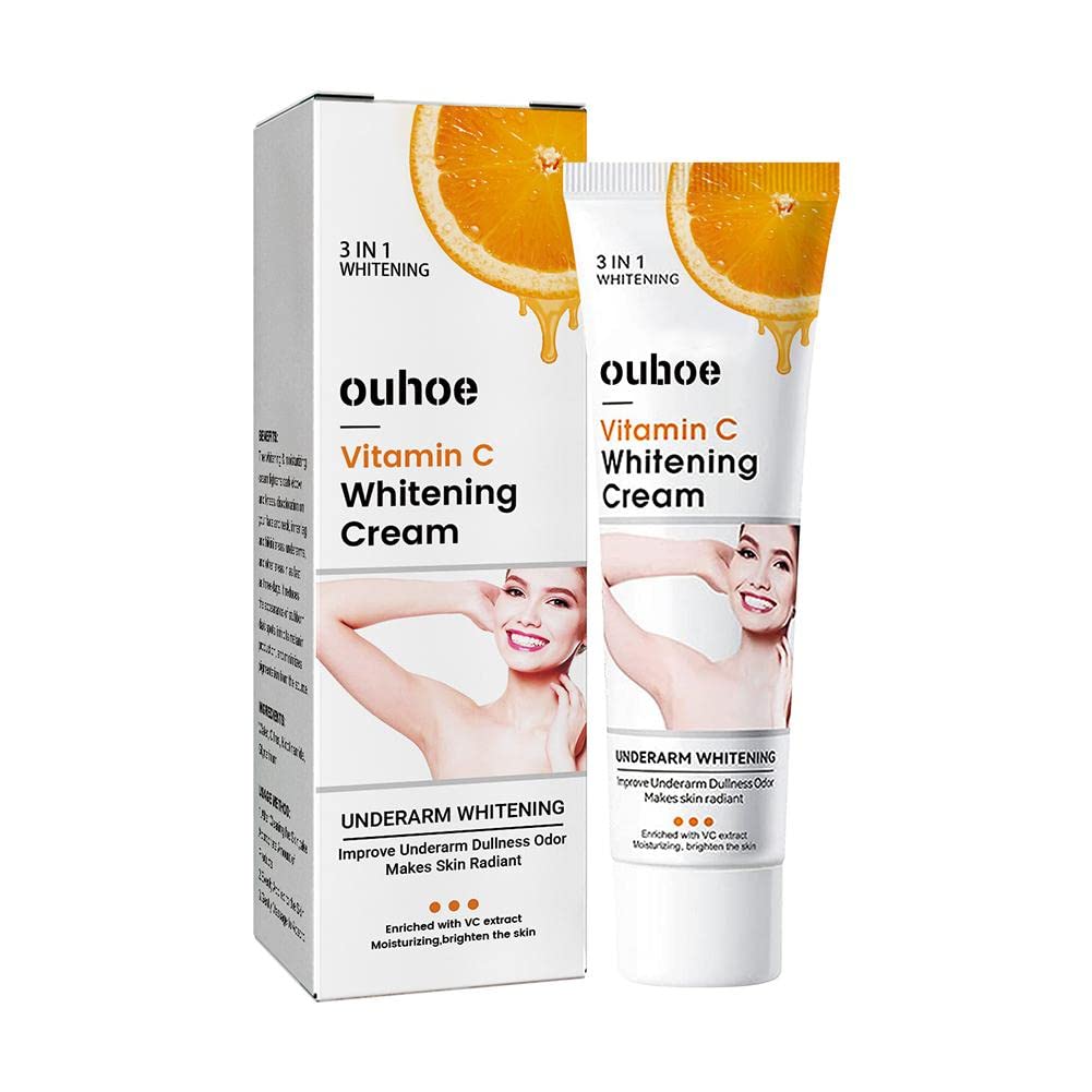 Collagen Milk Brightening Cream - Lightening & Hydrating Underarm & Knee Dark Spot Treatment for Radiant Skin | Perfect for Daily Skincare & Evening Skin Tone