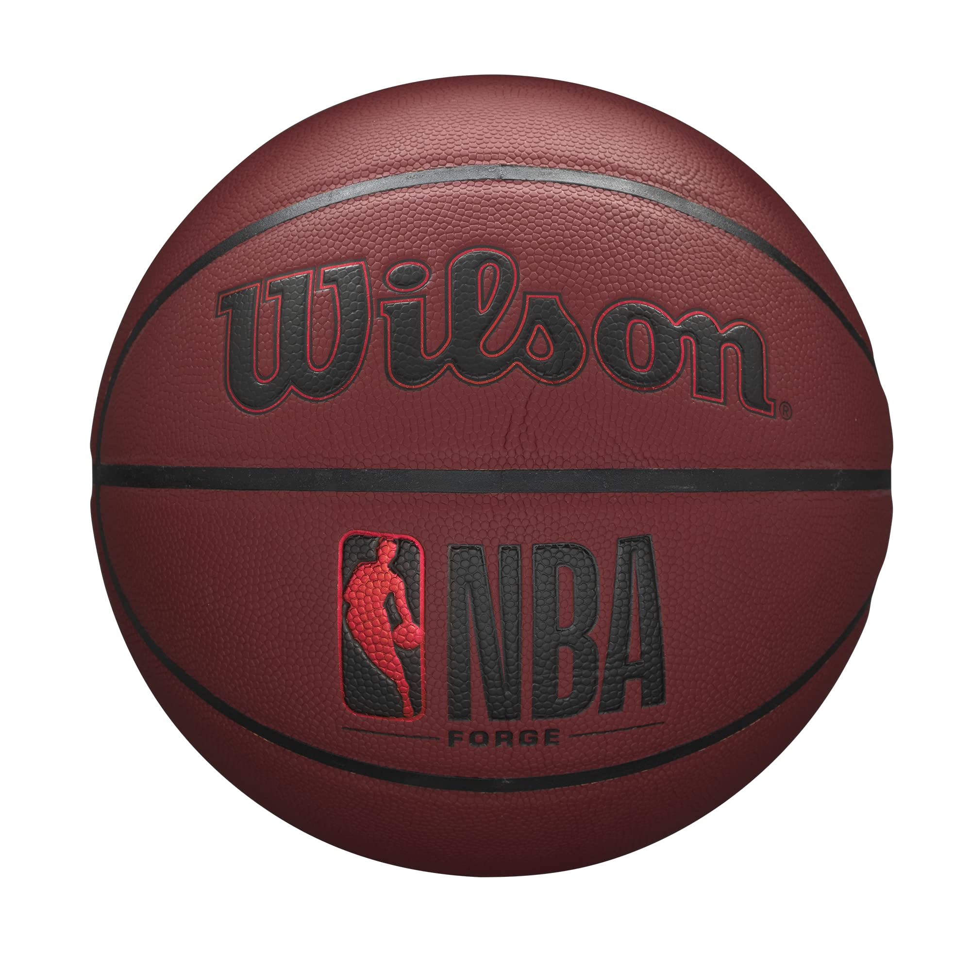 Wilson NBA Forge Series Outdoor Basketball - Perfect for Street & Park Play