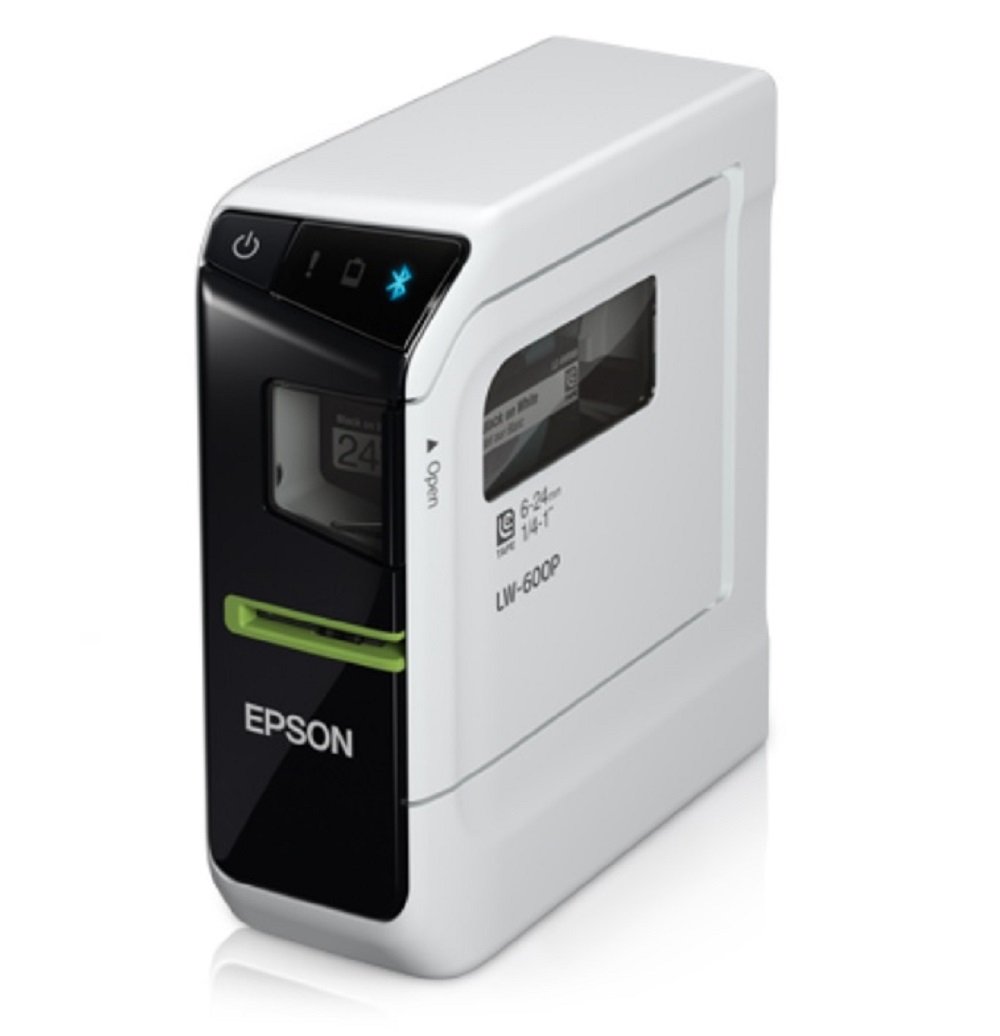 Epson LW-600P Portable Label Printer with 24mm Tape - Compact Label Maker for Home, Office & Shipping (C51CD69070) | Perfect for Organizing, Inventory & Packaging