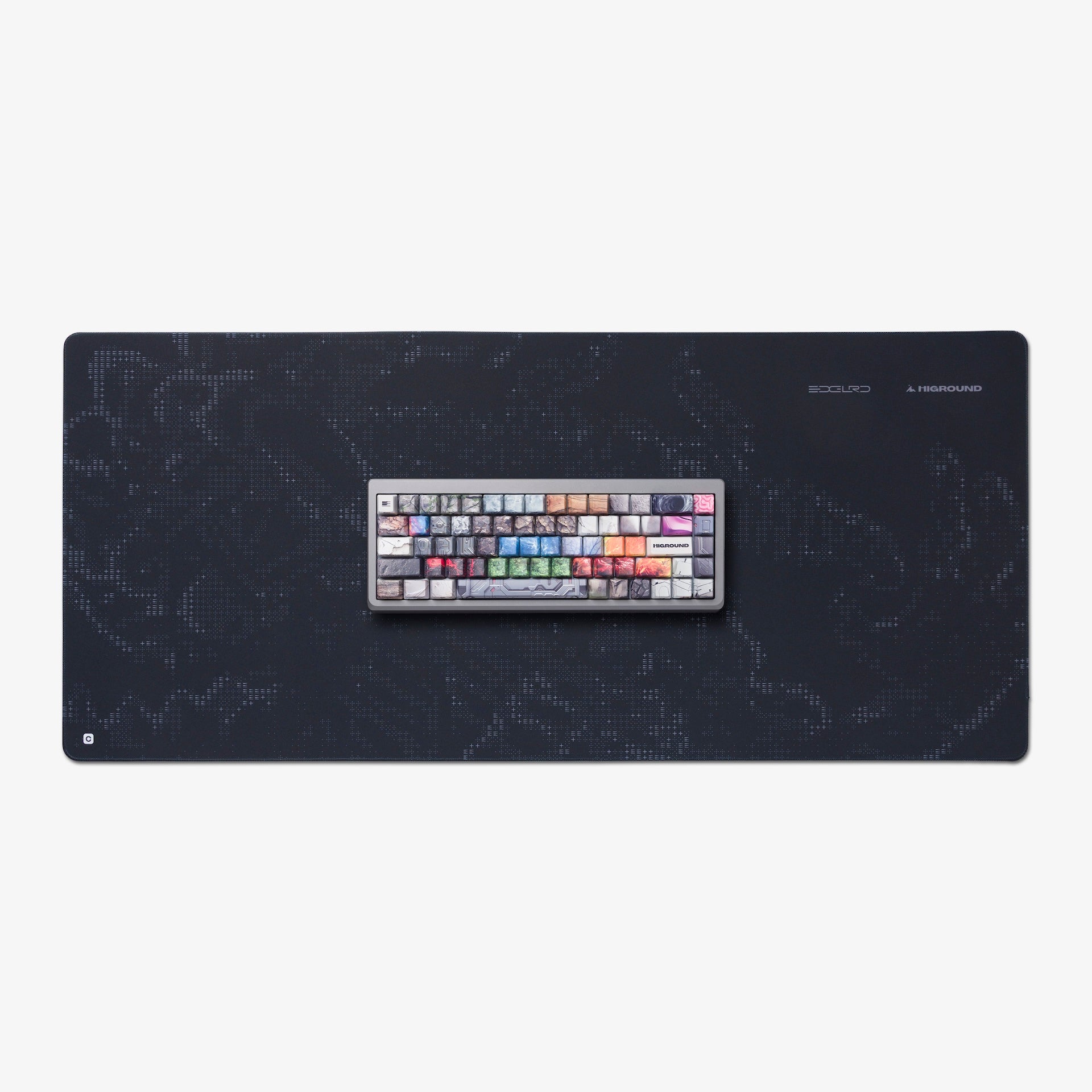 EDGLRD x HG Control Gaming Mousepad XL - High Precision Demon Design for PC & Mac Gamers - Perfect for FPS, MOBA, and eSports Tournaments