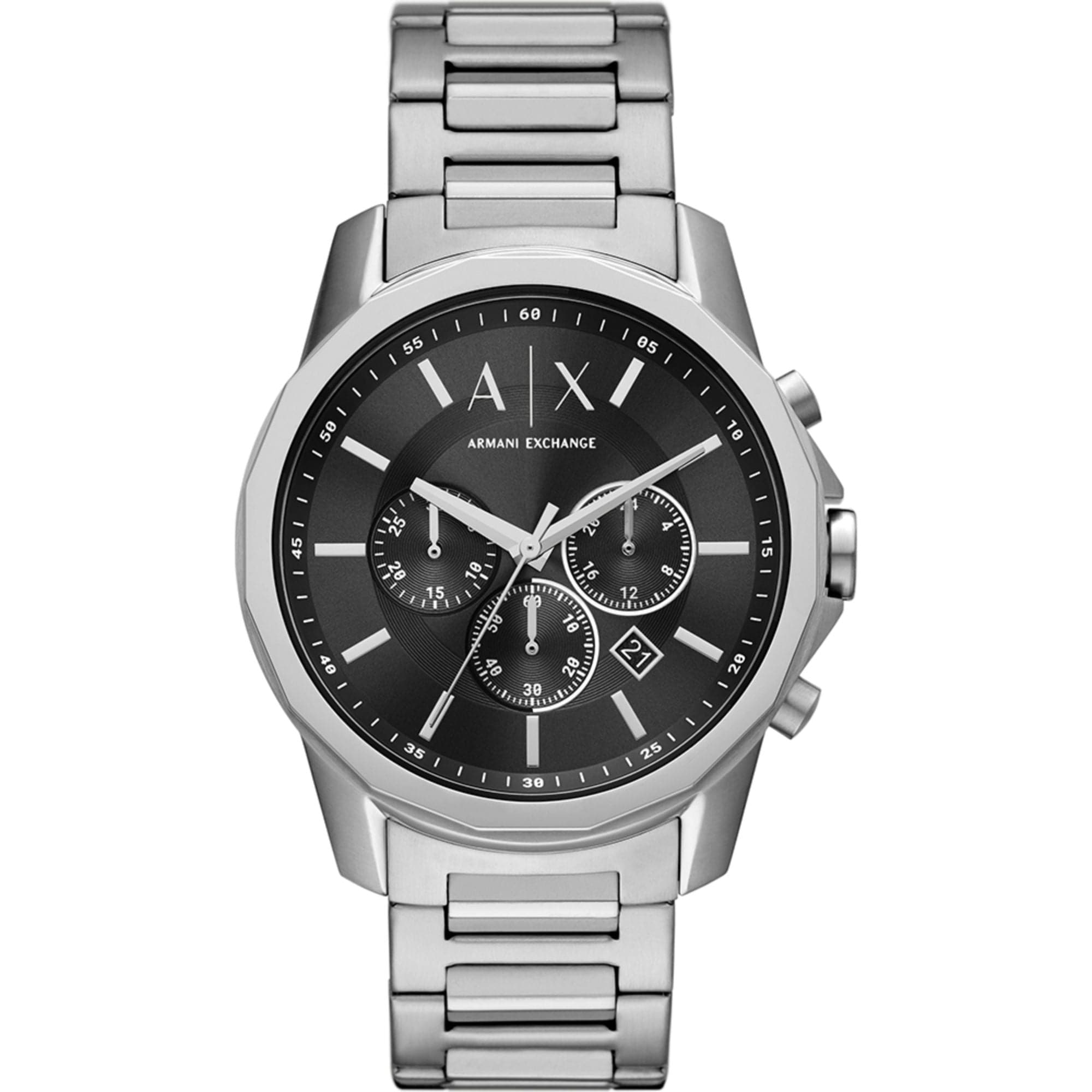 ARMANI EXCHANGE AX1720 Men's Stainless Steel Watch - Waterproof Chronograph for Business, Casual & Formal Wear