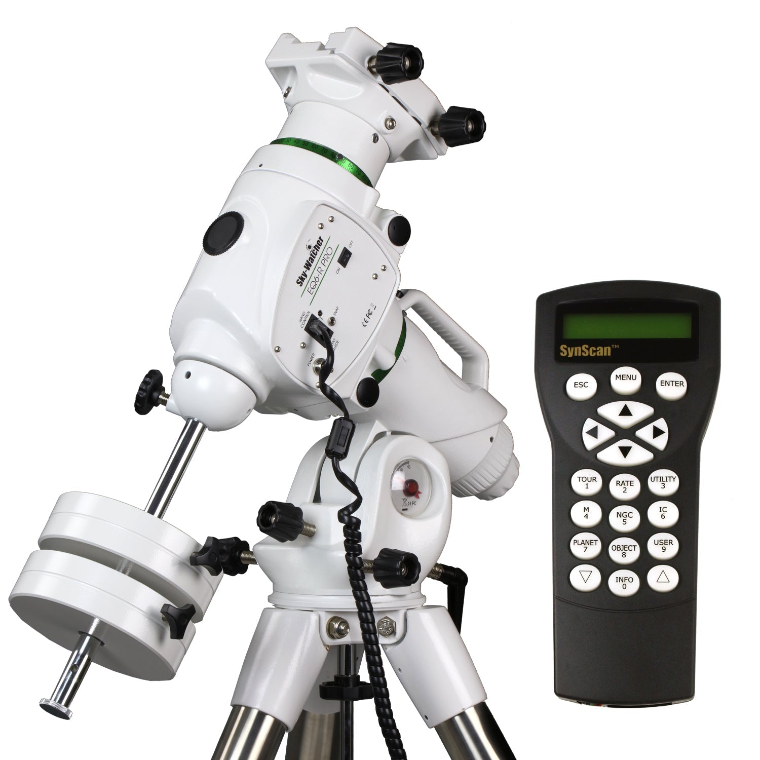 Sky Watcher EQ6-R Pro Computerized Equatorial Telescope Mount for Astrophotography & Stargazing - Perfect for Backyard Astronomy and Deep Space Observation