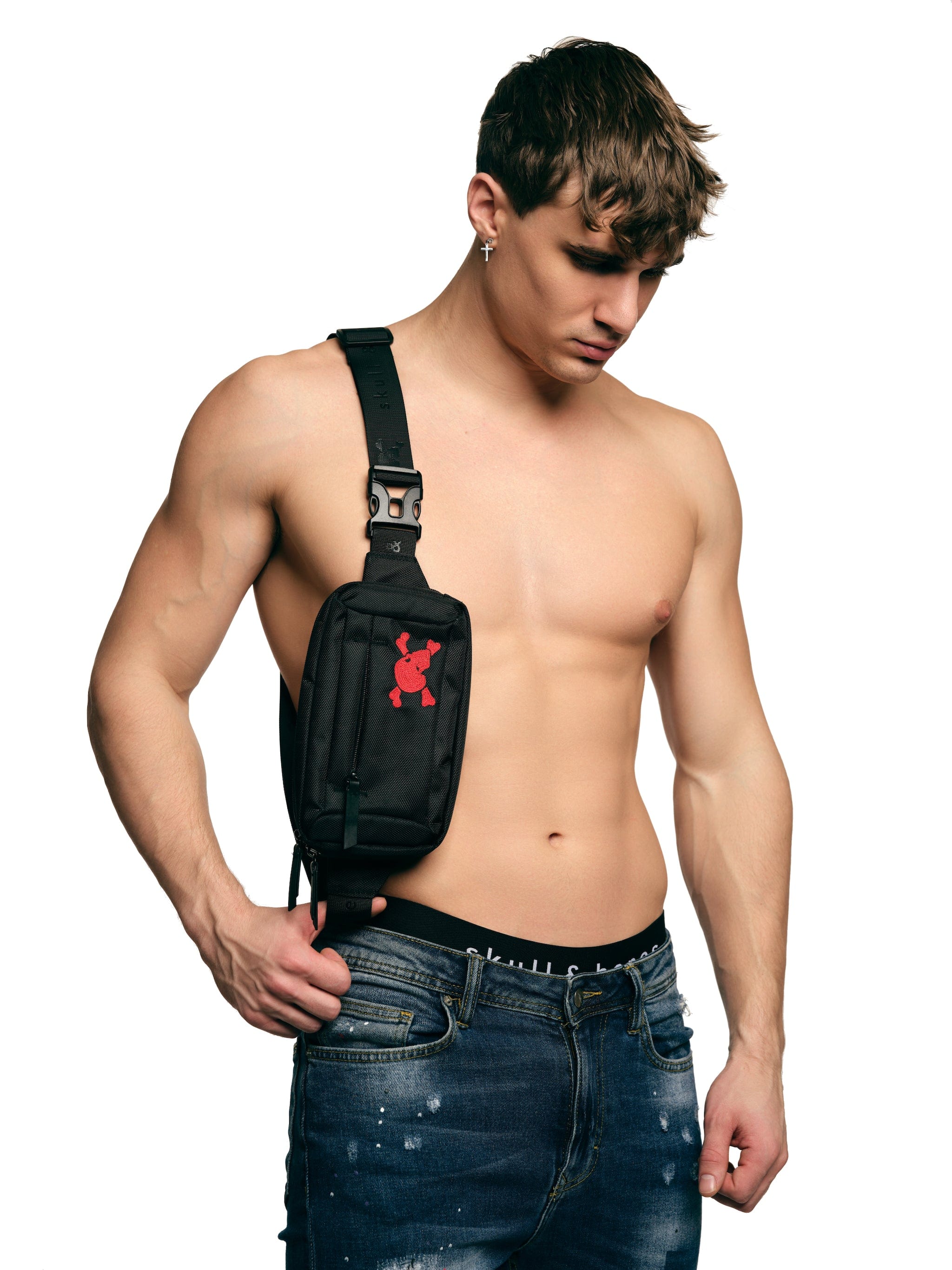 Crossbody Tech Bag - Waterproof Anti-Theft Travel Organizer for Phone, Wallet & Essentials | Perfect for Commuting, Hiking & Daily Use