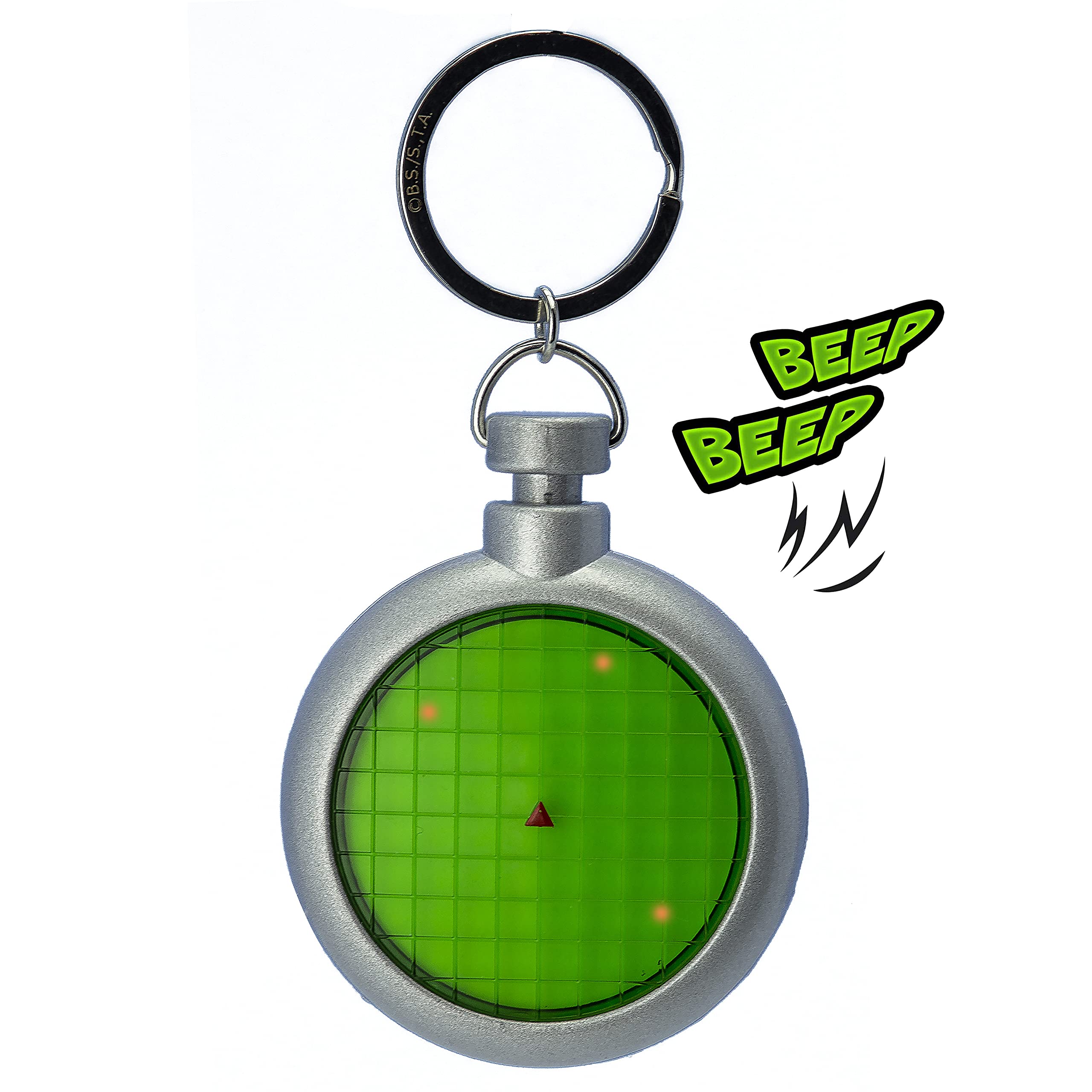 Premium Dragon Ball Z 3D Sound & Light Keychain - Metal Green Dragon Radar 2.7