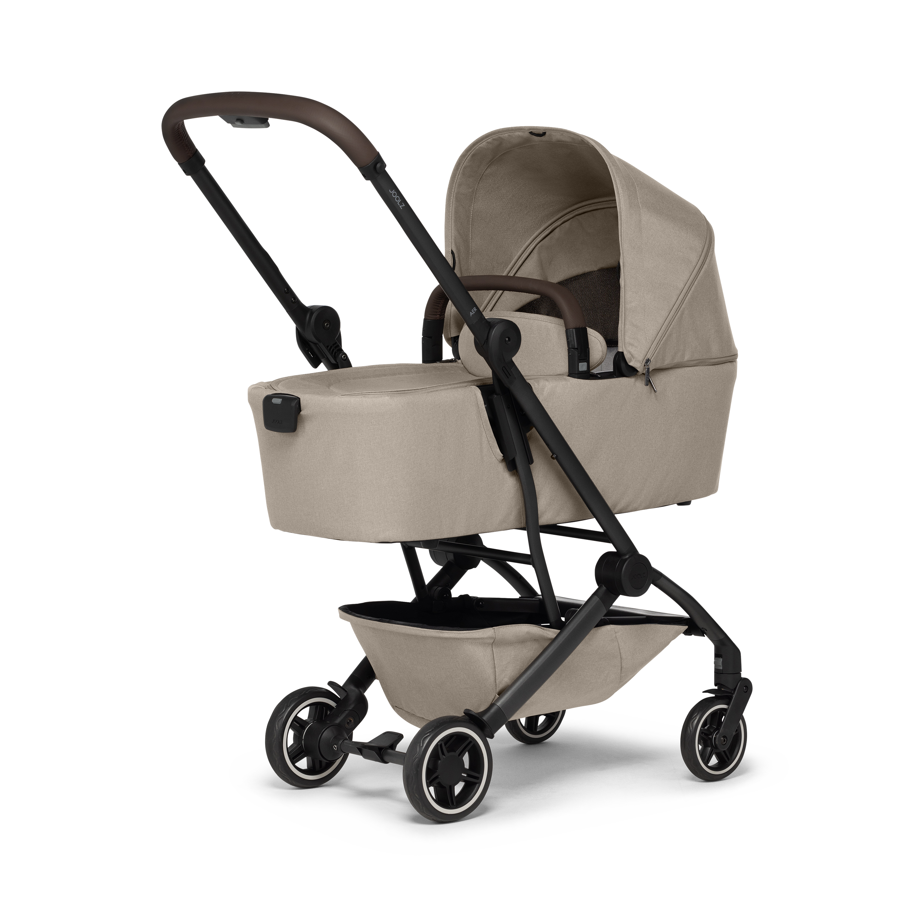 Joolz Aer+ Classic Carrycot - Lightweight Travel Stroller for Babies & Toddlers | Compact Foldable Design for Airplane & Car Travel | Perfect for Urban Commutes & Family Outings