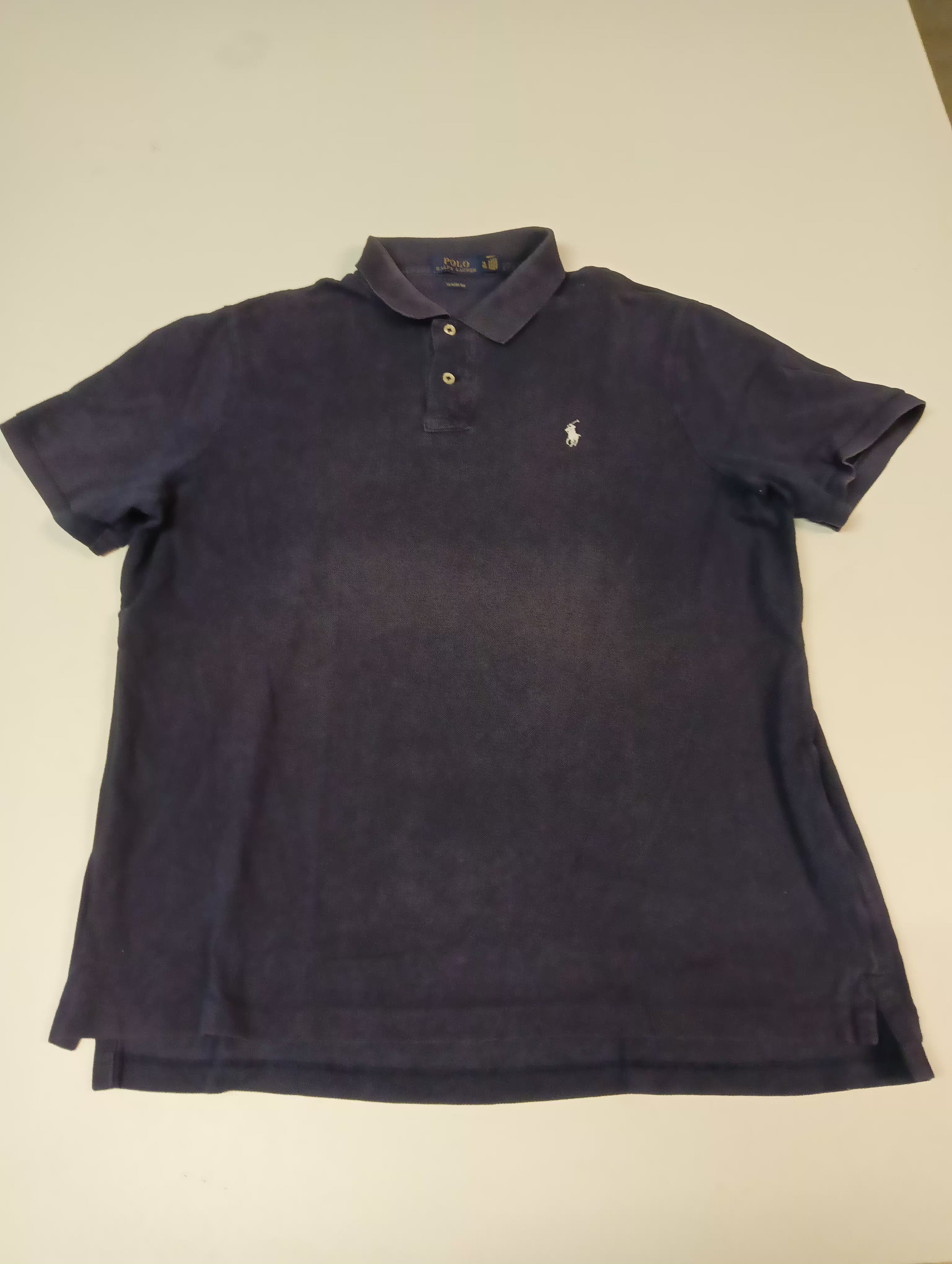 Ralph Lauren Vintage Polo Shirt for Men - Classic Cotton XL Size 1710 - Retro Casual Style for Golf, Work & Everyday Wear