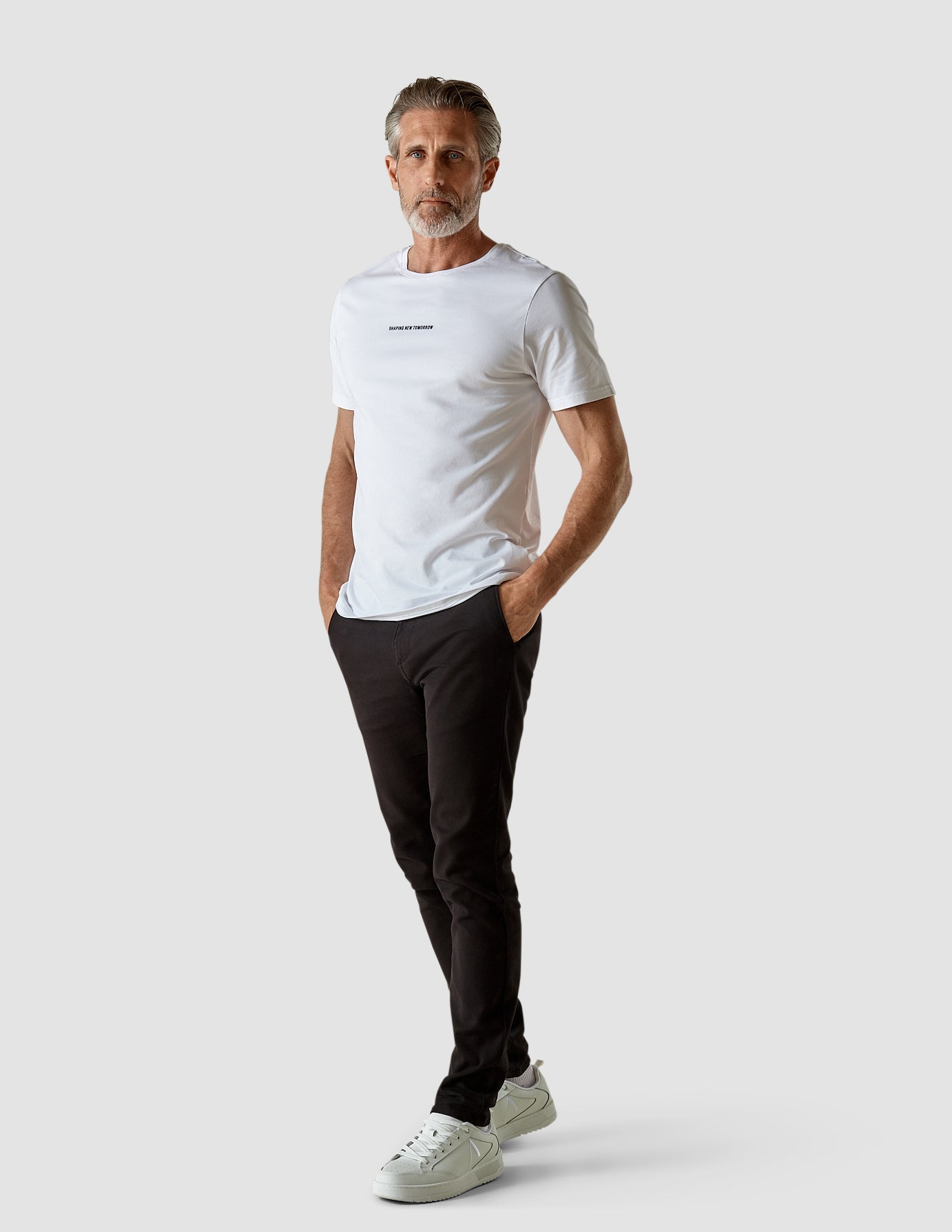 Premium Supima Cotton Autograph T-Shirt for Men - Soft White Crewneck Tee - Perfect for Casual Wear, Layering & Everyday Comfort