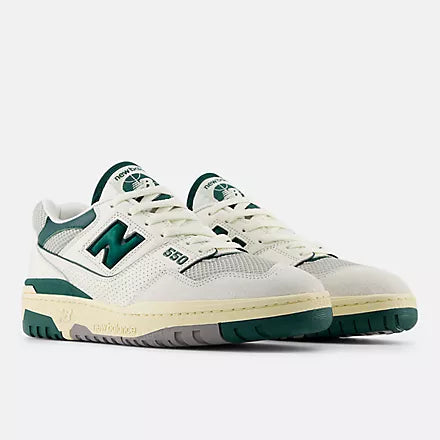 550 Sneaker for Men & Women - Sea Salt & Marsh Green Colorway - Comfortable Casual Shoes for Walking, Running & Everyday Wear