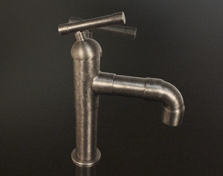 Compact Bathroom Sink Faucet with 90° Angled Spout - Perfect for Small Spaces, RV, Boat & Tiny Homes