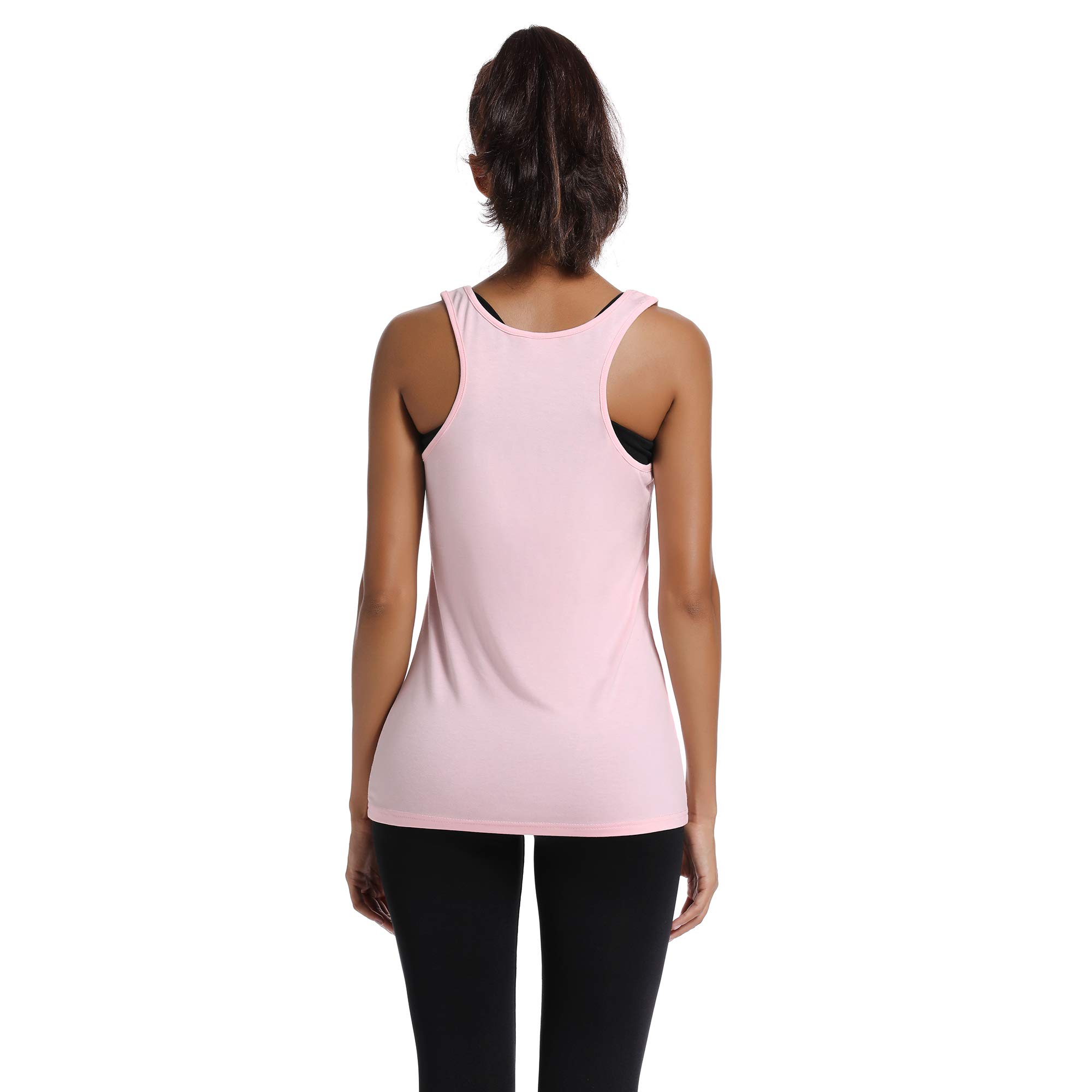Funny Workout Tank Tops for Women - Gym Racerback Sleeveless Shirts with Motivational Sayings | Perfect for Yoga, Running & Fitness Training