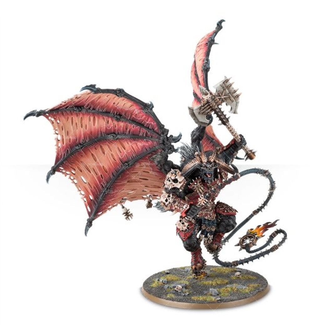 Games Workshop Chaos Daemons Khorne Bloodthirster - Warhammer 40K & AOS Miniature for Tabletop Gaming & Collecting