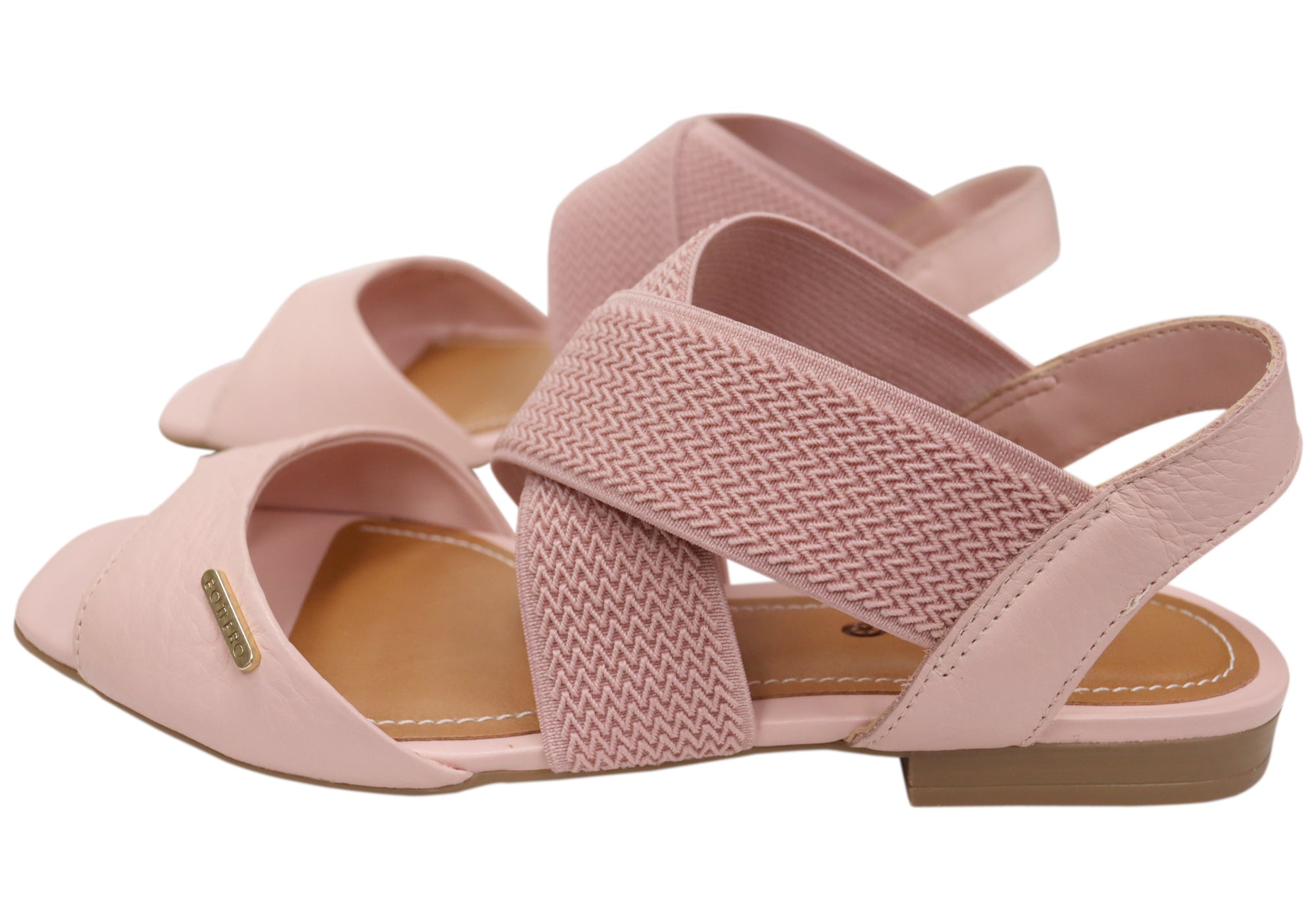 Bottero Eliana Women's Comfortable Leather Sandals - Handmade in Brazil - Perfect for Beach, Vacation & Summer Outfits
