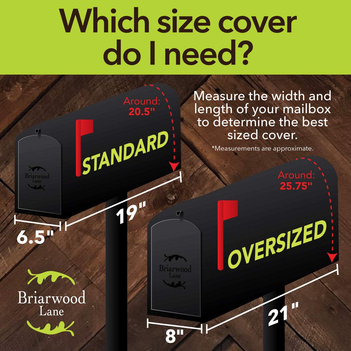 Briarwood Lane Halloween Magnetic Mailbox Cover - Trick or Treat Dogs & Cat Jack O'Lantern Design for Standard Mailboxes | Outdoor Fall Decor, Spooky Housewarming Gift, Front Porch Decoration