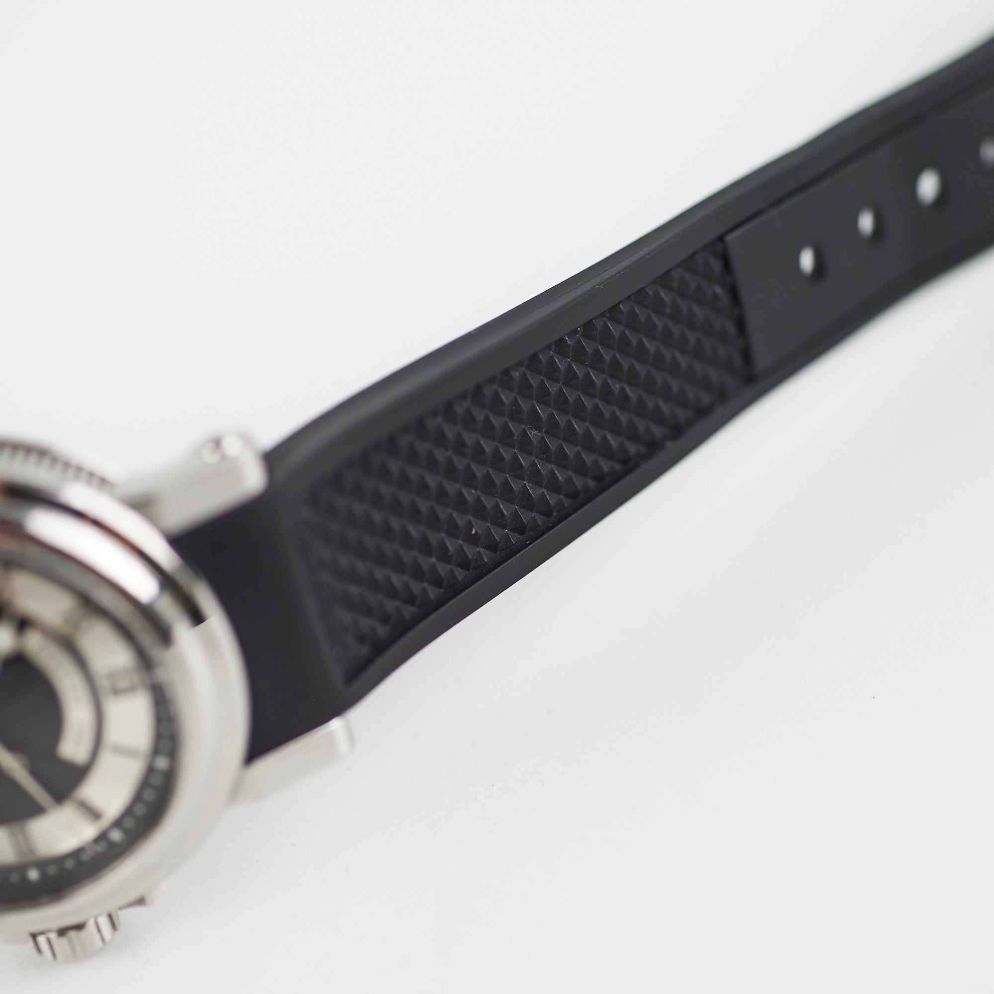 Breguet Marine 5817 Stainless Steel Black Dial Men's Luxury Watch for Diving, Business & Formal Occasions