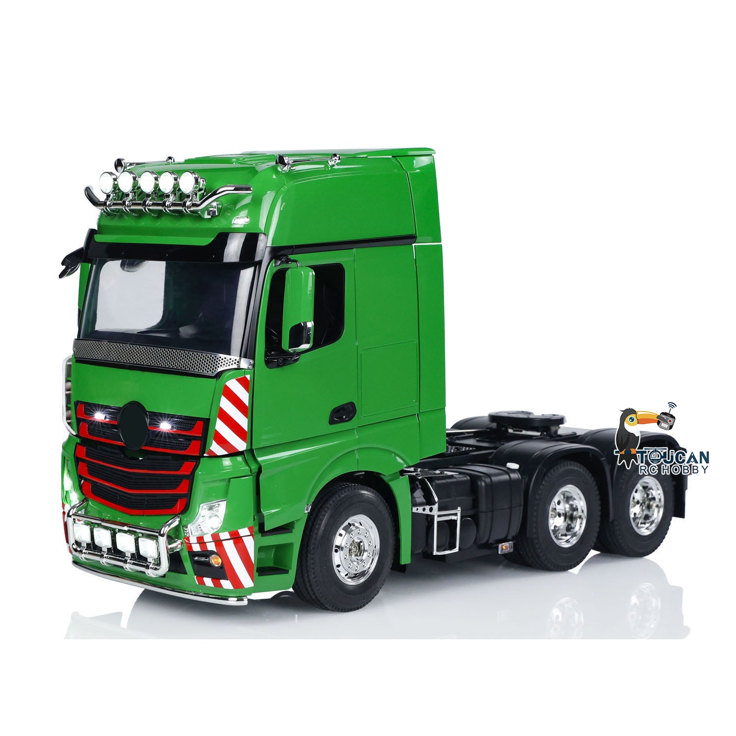 1/14 Scale RC Tractor Truck 6x4 - 3363 Remote Control Lorry RTR Model with ST8 Radio System, High Roof & Pre-Painted Body - Ready-to-Run for Adults & Kids - Perfect for Off-Road Play, Construction Site Simulation & RC Hobby Collection