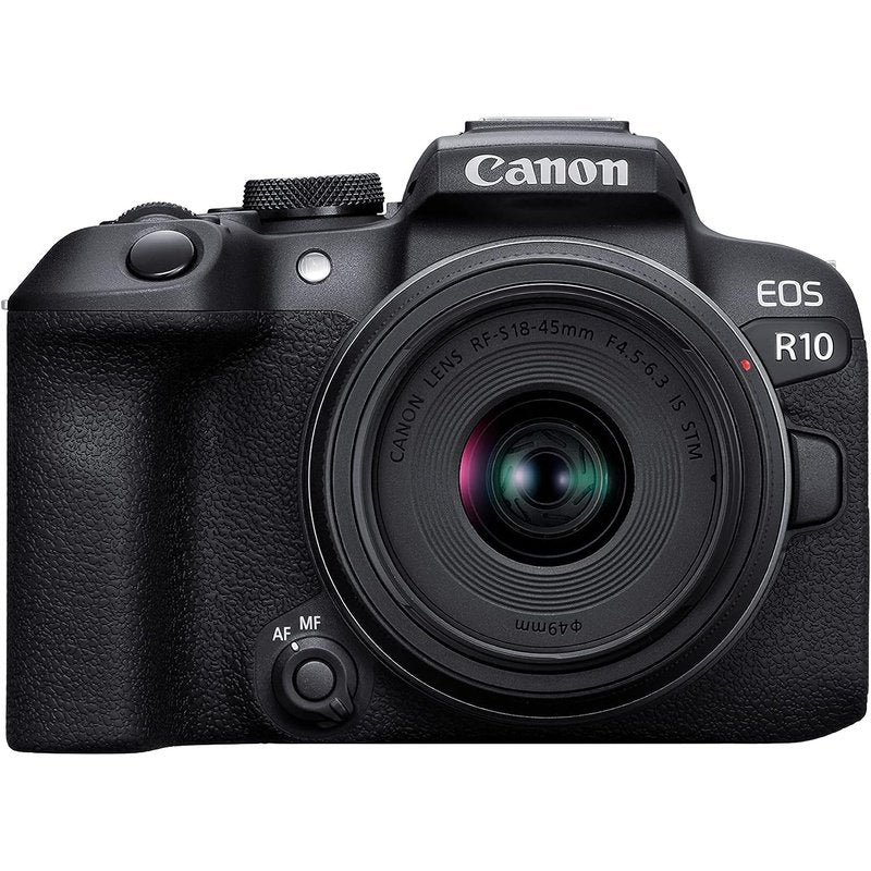 Canon EOS R10 Mirrorless Camera for Vlogging, YouTube & Travel Photography - 4K Video, Fast Autofocus, Lightweight Body (Perfect for Content Creators & Beginners)