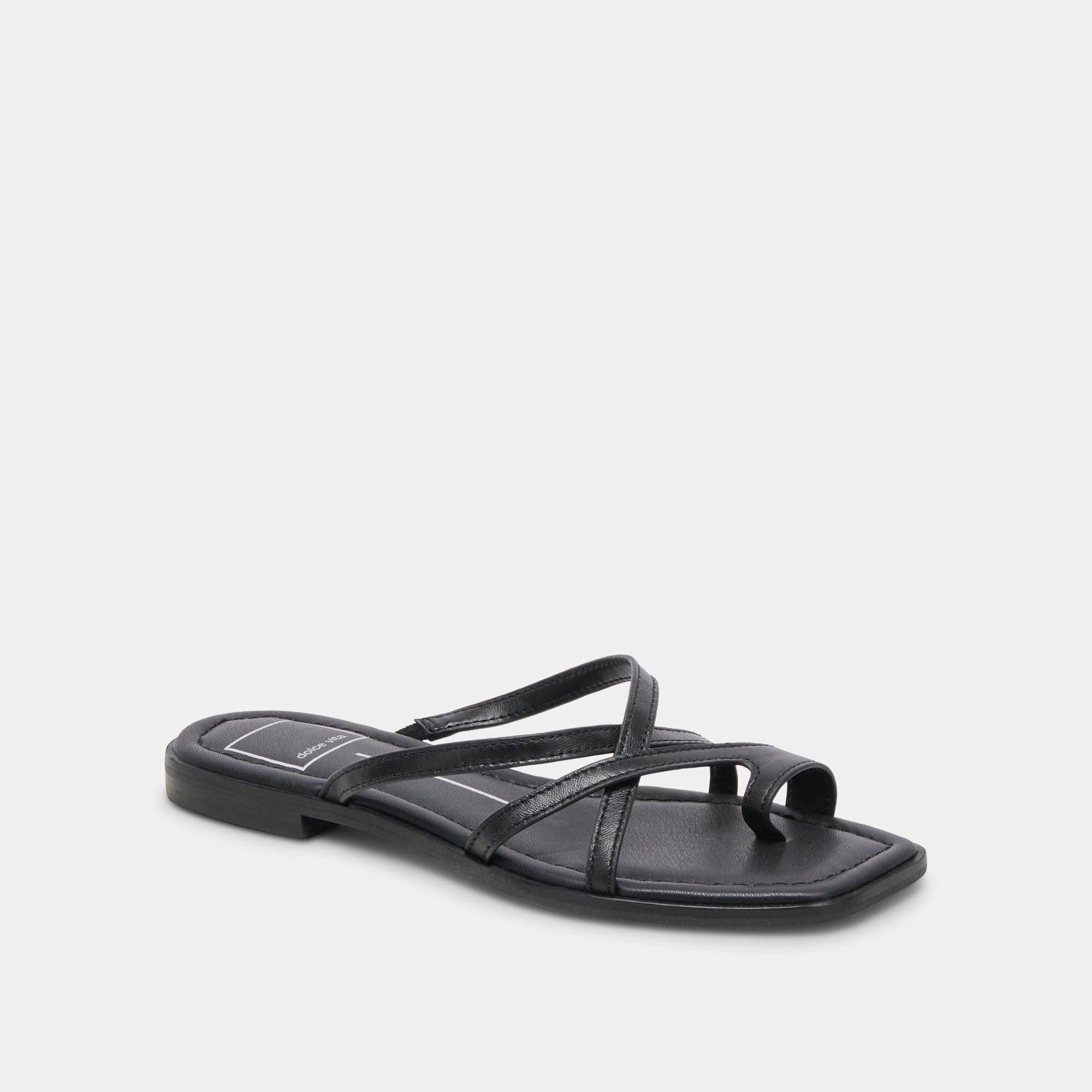 Indigo Black Leather Sandals for Women - Comfortable & Stylish Summer Footwear for Beach, Travel & Casual Outings