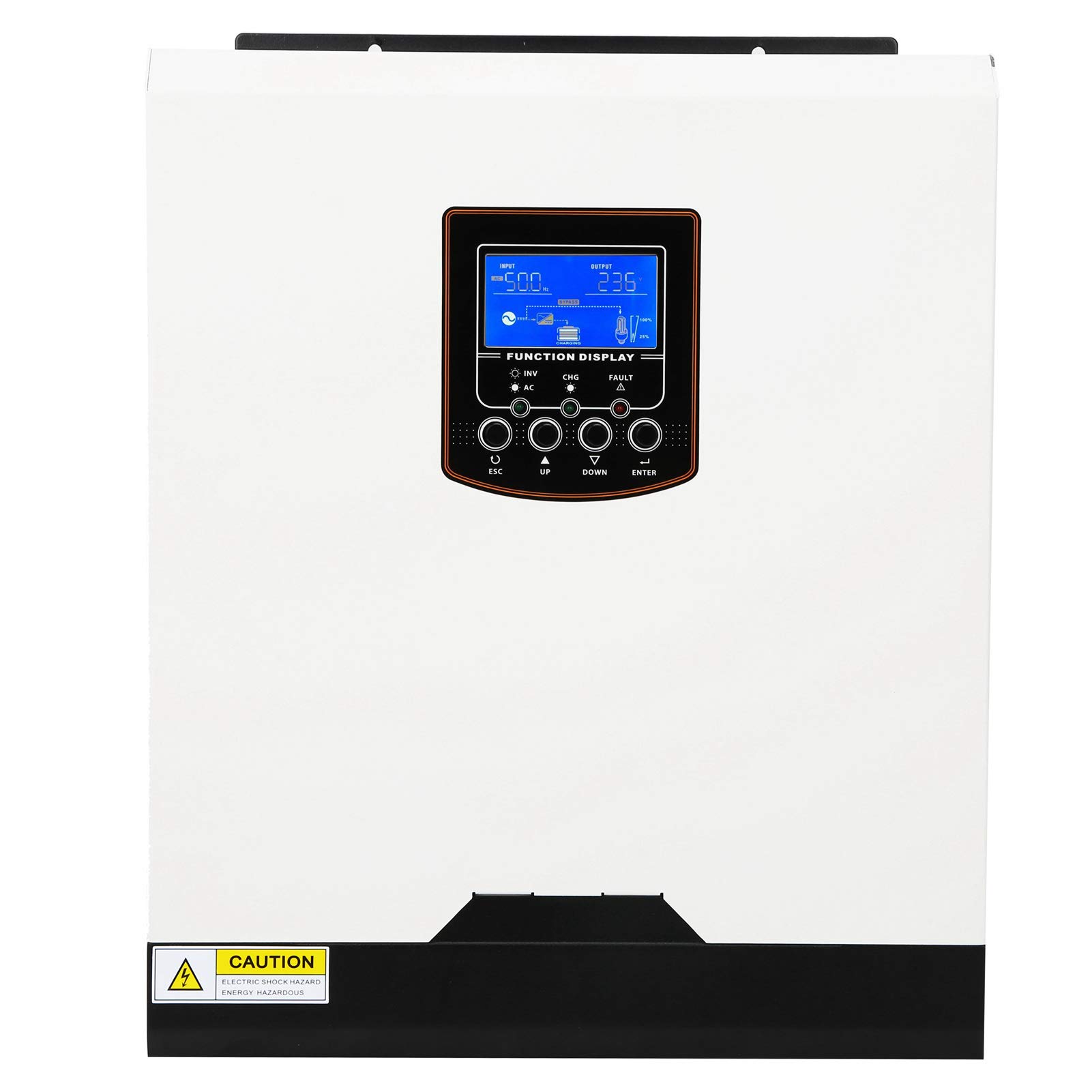 Wene 3000W 50A Solar Power Inverter with LCD Display - AC to DC Converter for Home Appliances | Perfect for Refrigerators, Fans & Air Conditioners | Off-Grid Living, RV Camping & Emergency Power Backup