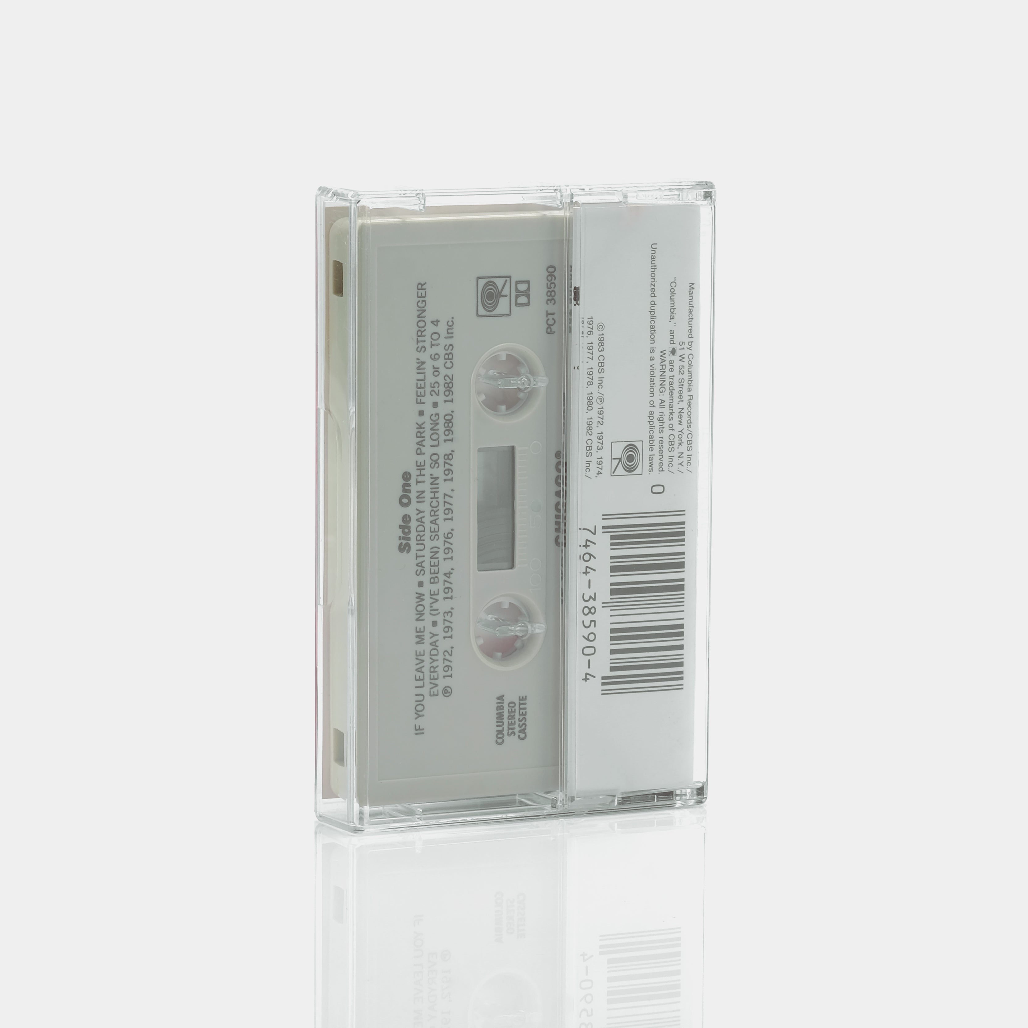 Chicago - If You Leave Me Now Cassette Tape | Vintage Music Collectible | Perfect for Retro Music Lovers & 70s Nostalgia