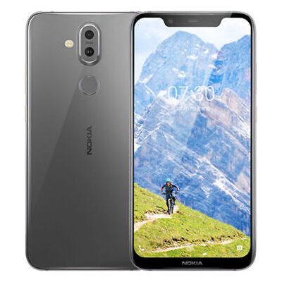 Unlocked Nokia 8.1 Smartphone - 4GB RAM 64GB Storage, Dual SIM, Blue | Perfect for Travelers & International Students | Google SEO Optimized