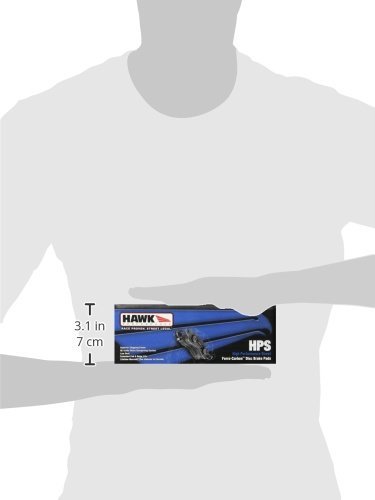 HB509F.678 HPS Performance Street Brake Pads - High Performance Braking for Sports Cars & Daily Driving | Perfect for Track Days, Commuting & Aggressive Street Use