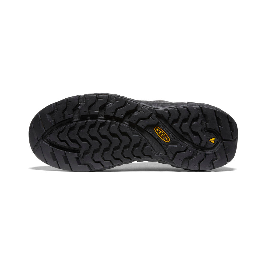 Men's Arvada ESD Work Sneaker with Carbon Toe - Black/Black | Slip-Resistant Safety Shoes for Electricians & Warehouse Workers