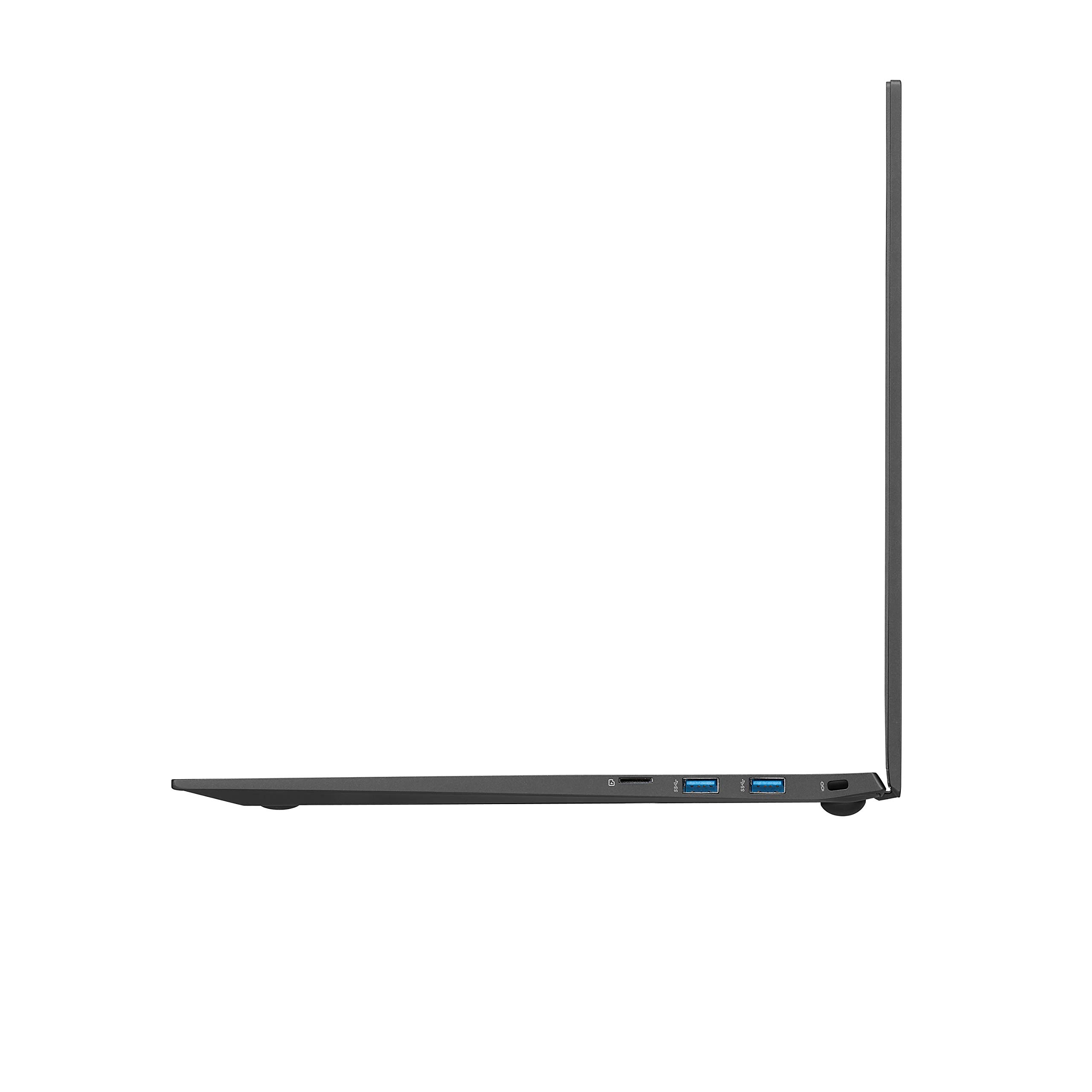 LG gram 17Z95P 17-inch Ultra Lightweight Laptop - 11th Gen Intel Core i7, 16GB RAM, 1TB SSD, WQXGA IPS Display (2560x1600), Windows 11 Home, 80Wh Battery, Alexa Built-in, USB-C/HDMI/USB-A Ports - Black | Perfect for Business Travel, Remote Work & College Students