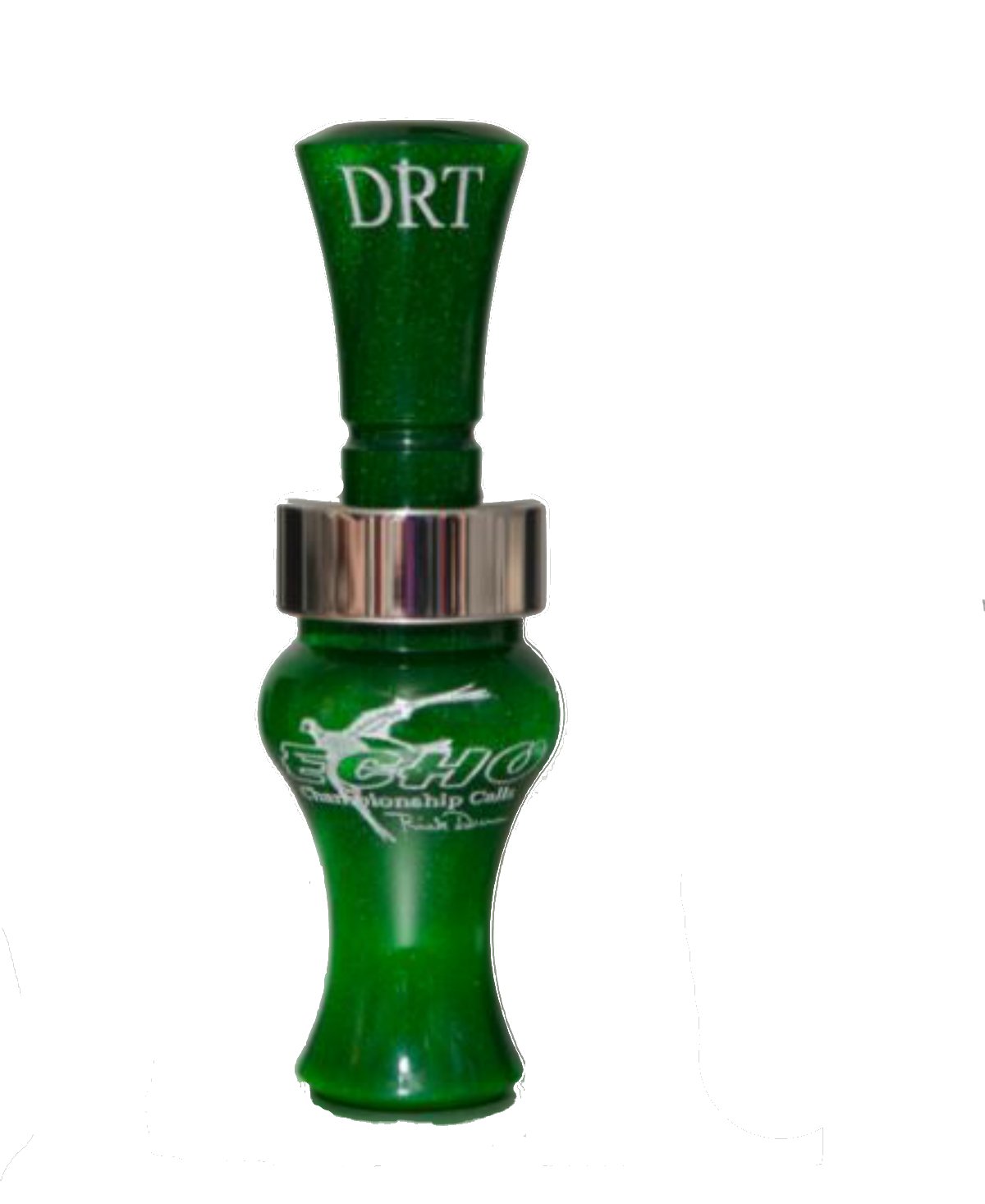 Echo DRT Double Reed Duck Call - Green Pearl Finish - Realistic Waterfowl Hunting Sound - Perfect for Duck Hunting & Outdoor Adventures